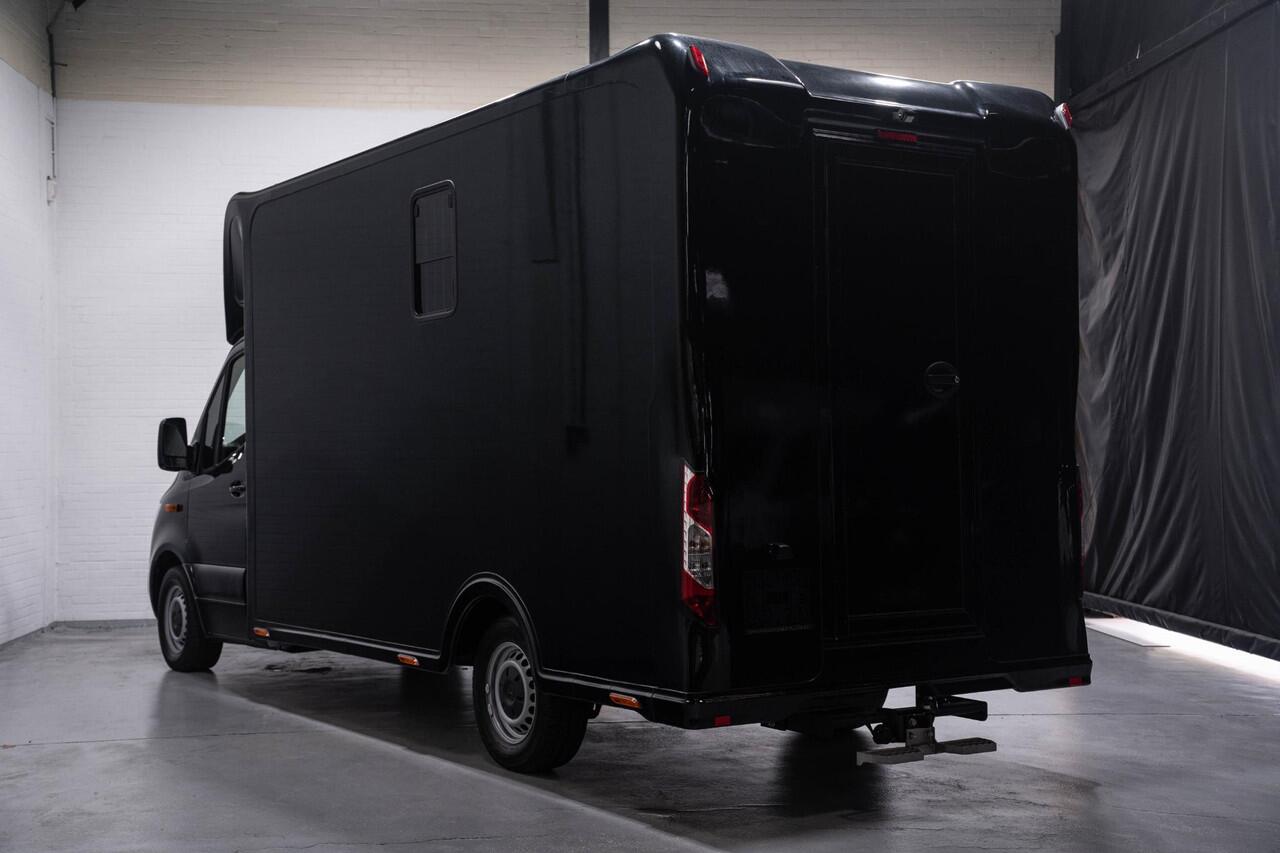 Mercedes-Benz SPRINTER 316 CDI 163 pk Paardenauto, Sodiak Opbouw Nieuw Hengsten Uitvoering, 2-Paards, Leder Zwart, Camera systeem, Apple Carplay, 3-Zits