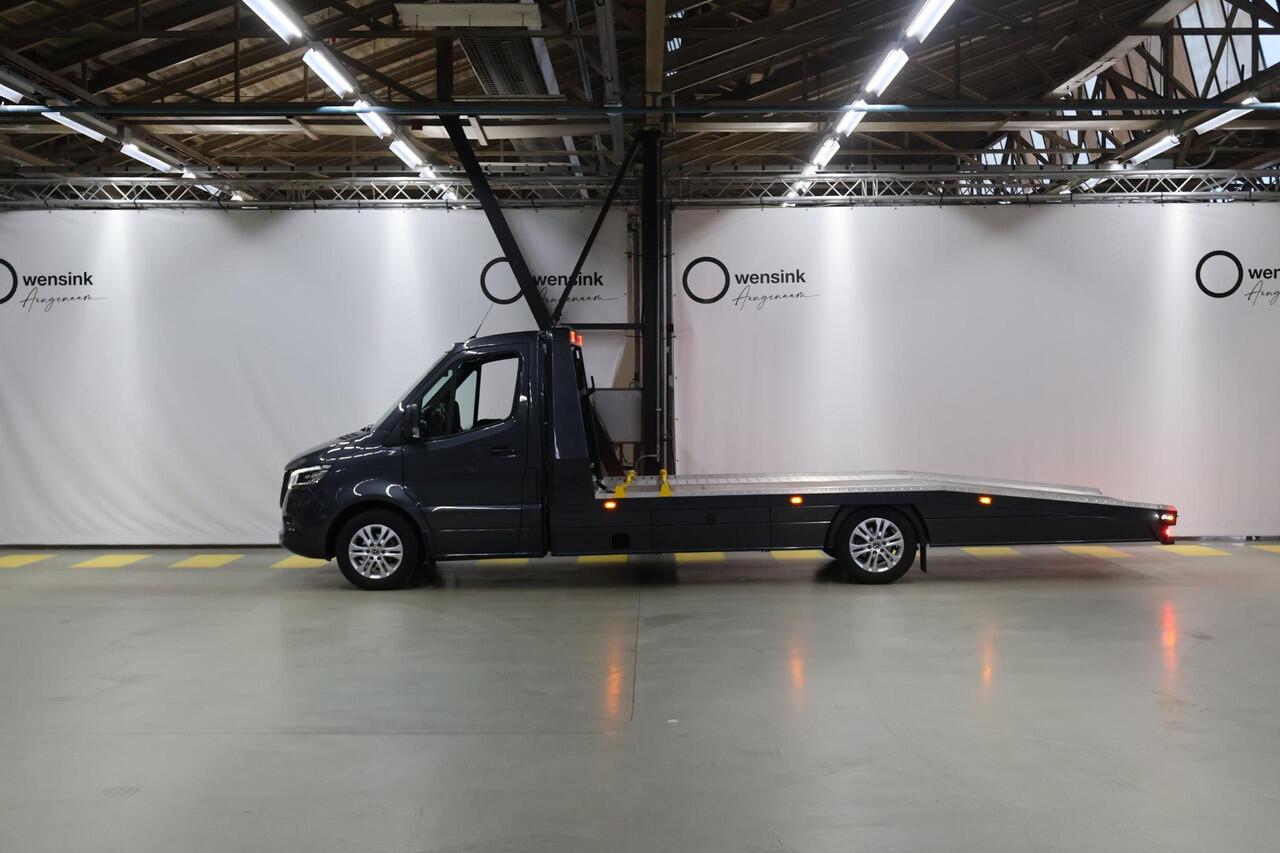 Mercedes-Benz SPRINTER 319 | 3.0 CDI | V6 | L3 | Oprijwagen | Kegger | 3500 KG. AHW | Luchtvering | Lier | Distronic Plus | Navigatie | Parkeercamera | Climate Control | Stoelverwarming |