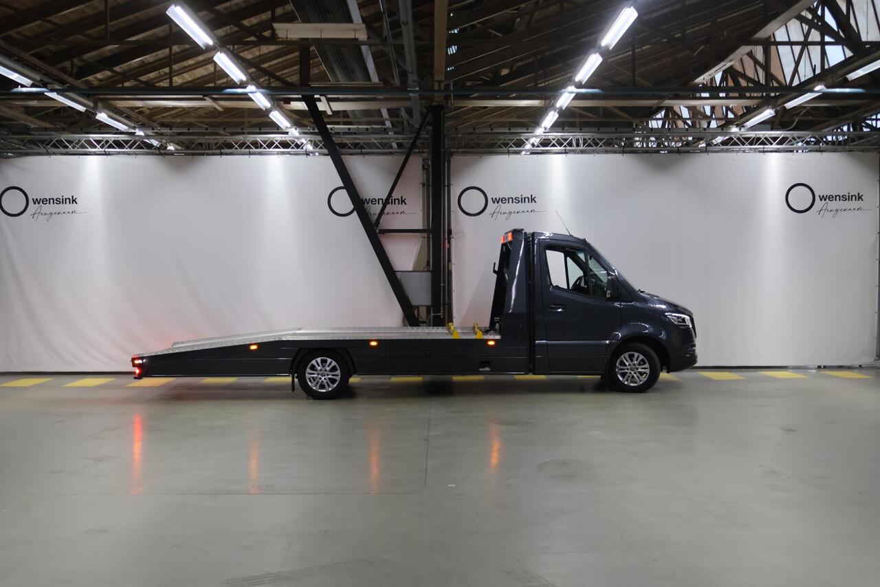 Mercedes-Benz SPRINTER 319 | 3.0 CDI | V6 | L3 | Oprijwagen | Kegger | 3500 KG. AHW | Luchtvering | Lier | Distronic Plus | Navigatie | Parkeercamera | Climate Control | Stoelverwarming |