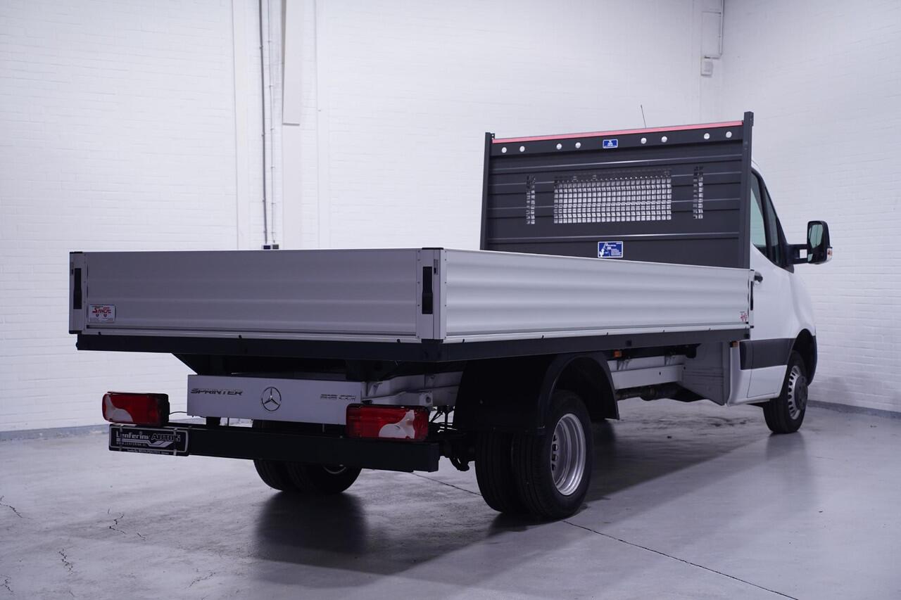 Mercedes-Benz SPRINTER 515 CDI 150 pk Pick Up / Open Laadbak Dubbel Lucht Airco, Apple Carplay, Cruise Control, Nieuw ongebruikt 3-Zits
