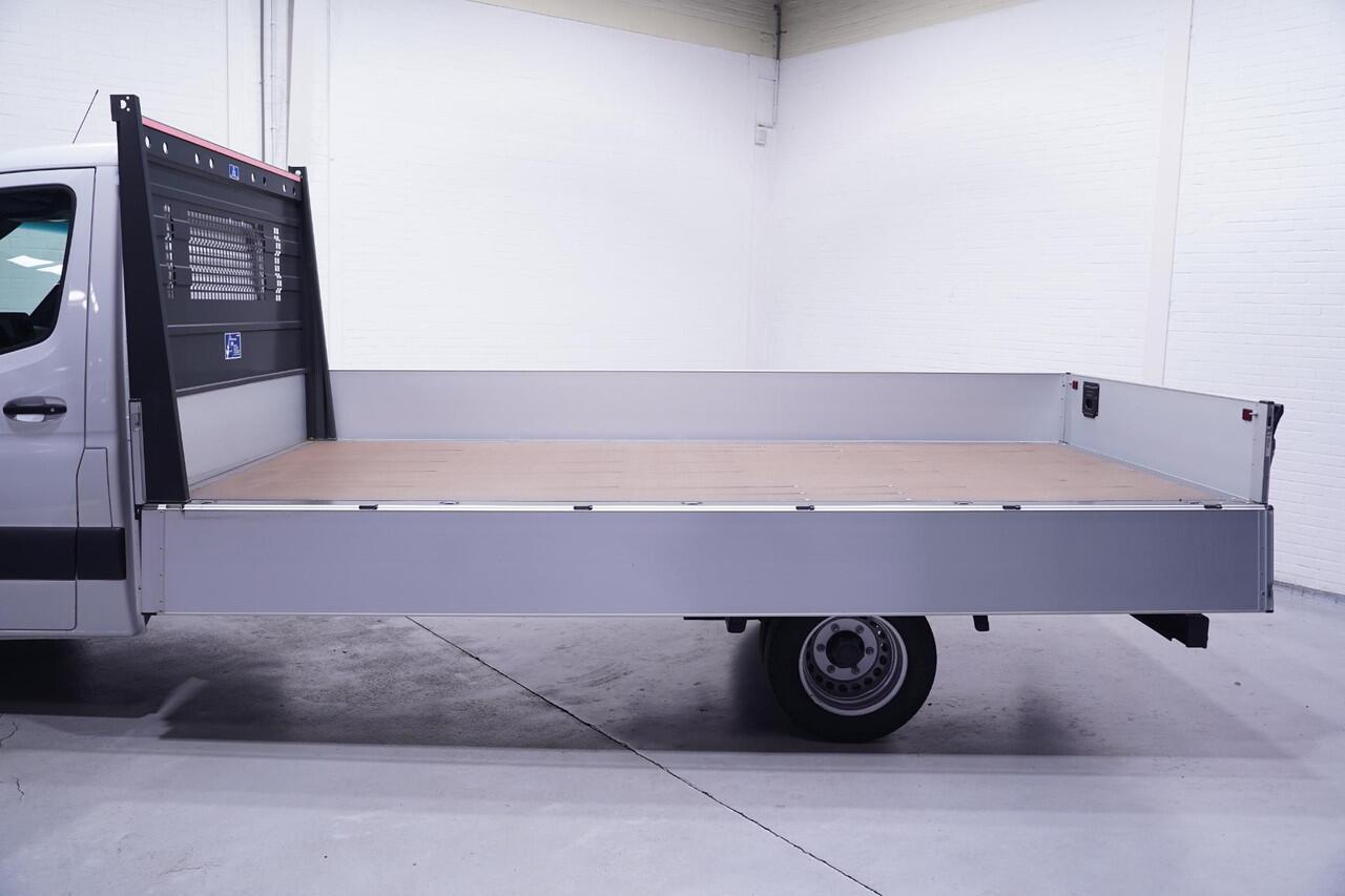 Mercedes-Benz SPRINTER 515 CDI 150 pk Pick Up / Open Laadbak Dubbel Lucht Airco, Apple Carplay, Cruise Control, Nieuw ongebruikt 3-Zits