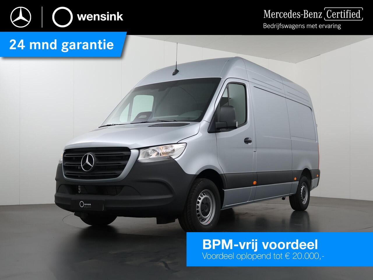 Mercedes-Benz SPRINTER 315 CDI | L2 H2 | RWD | Aut. | PRO | BPM VRIJ! | AIRCO | CRUISE | 3500 KG AHW | CARPLAY | ANDROID AUTO | DODEHOEKASSISTENT | METALLIC | SPOORASSISTENT | MULTIFUNCTIONEELSTUURWIEL