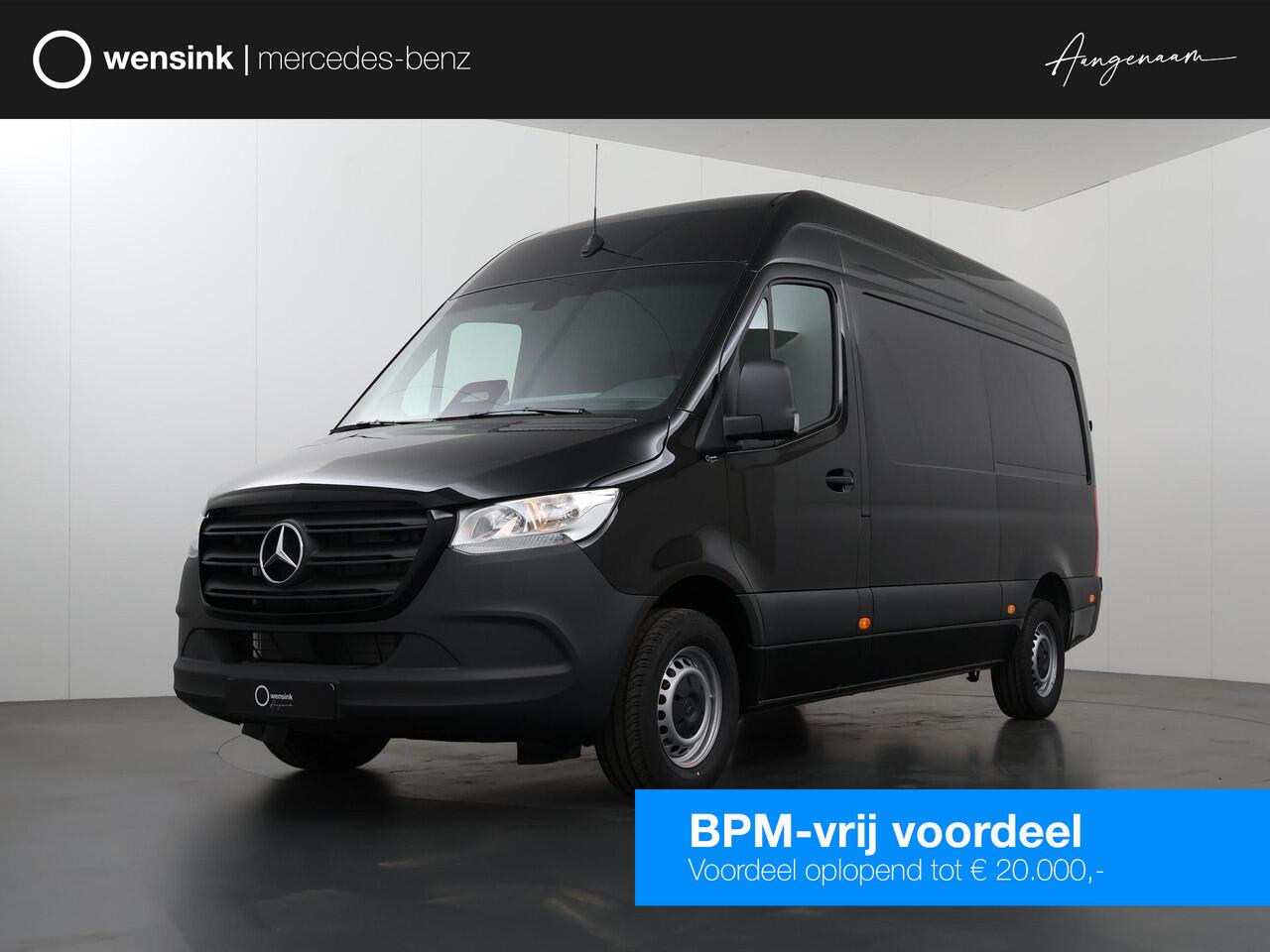 Mercedes-Benz SPRINTER 315 CDI L2 H2 RWD Aut | PRO | BPM VRIJ! | ACHTERUITRIJCAMERA | 3500 KG AHW | DODEHOEKASSISTENT | AIRCO | CRUISE | CARPLAY | ANDROID AUTO | METALLIC | 3-ZITS | MBUX SYSTEEM GROOT