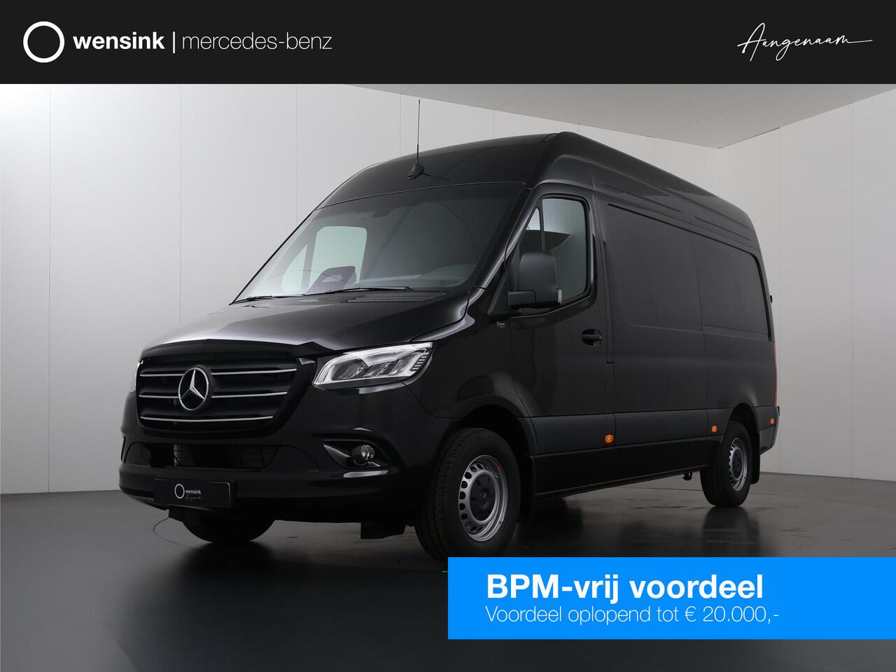 Mercedes-Benz SPRINTER 319 L2H2 RWD SELECT | Navigatie | Spiegelpakket | Klasse 3 Alarm | Verwarmde en Geveerde Comfort Chauffeursstoel en Verwarmde Comfort Bijrijdersstoel | LED koplampen | Parkeerpakket Met Camera | | BPM VRIJ | Distronic | Winterpakket | Leer | Certified