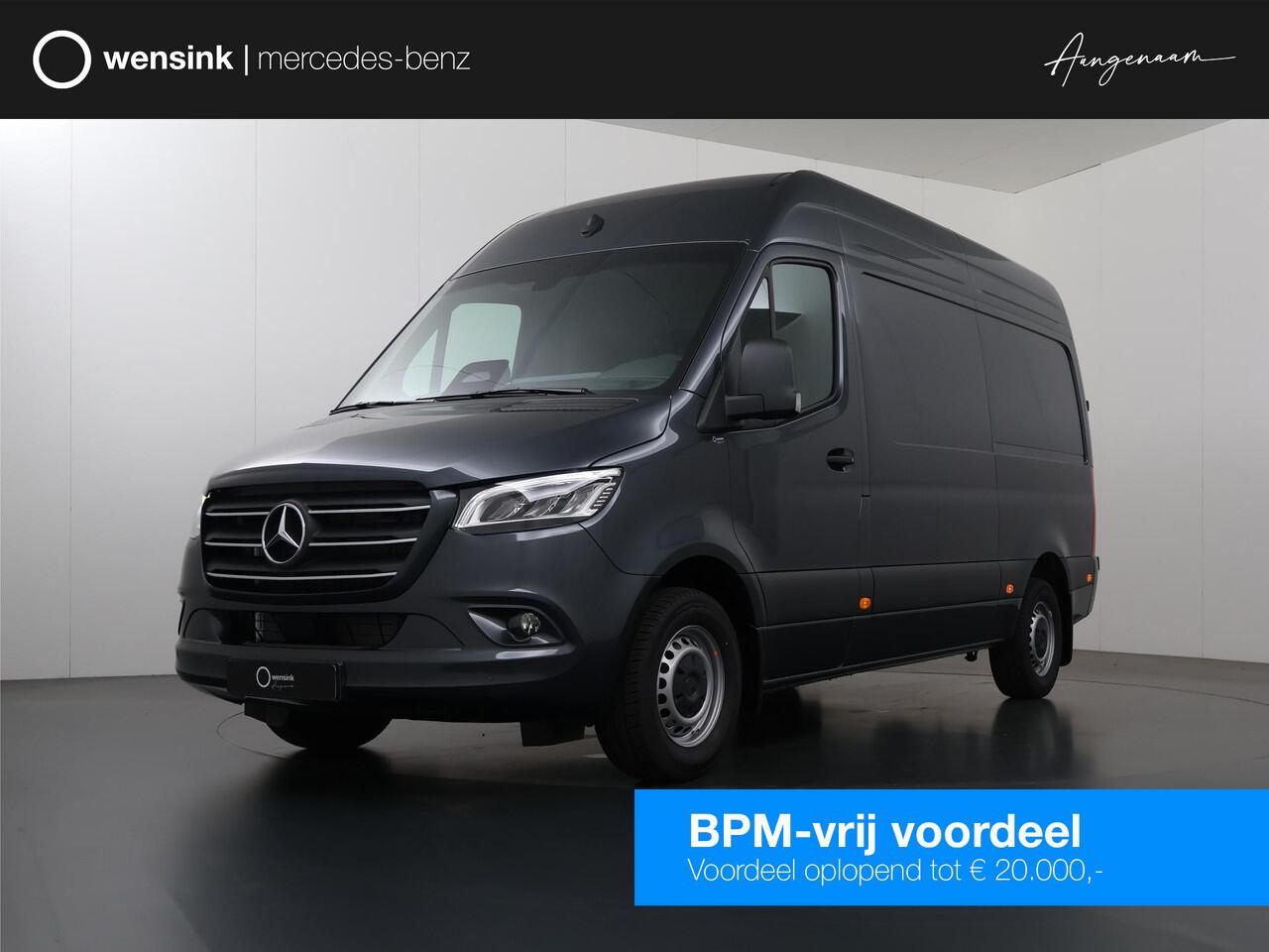 Mercedes-Benz SPRINTER 319 L2H2 RWD SELECT | Navigatie | Spiegelpakket | Klasse 3 Alarm | Verwarmde en Geveerde Comfort Chauffeursstoel en Verwarmde Comfort Bijrijdersstoel | LED koplampen | Parkeerpakket Met Camera | | BPM VRIJ | Distronic | Winterpakket | Leer | Certified