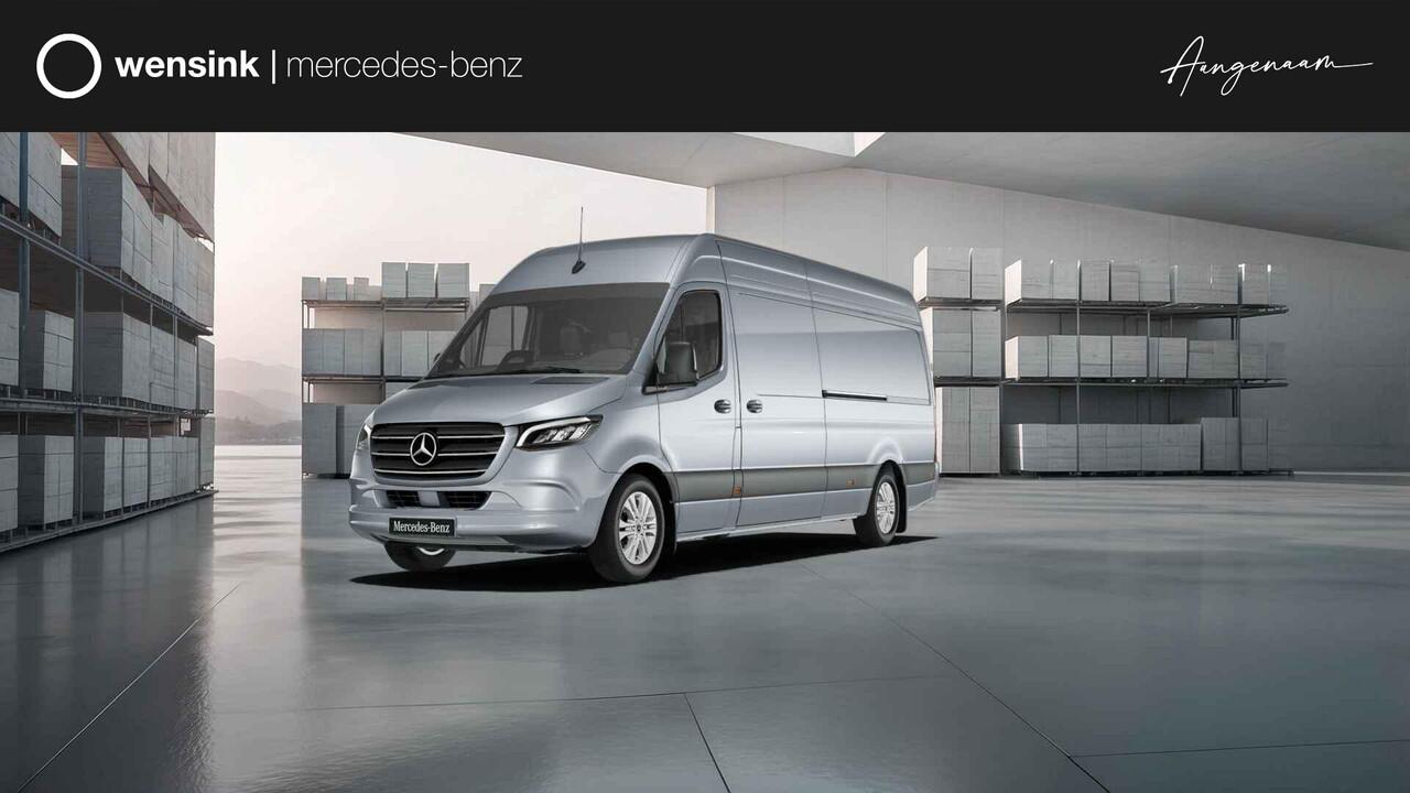 Mercedes-Benz SPRINTER 317 CDI L3 H2 Select| Dubbele Schuifdeur | NAvigatie | 2x Schuifdeur | Distronic Plus | Klasse 3 Alarm | Bijverwarming | Airco | Dodehoekassistent | Geveerde Comforstoel Bestuurder en Bijrijdersbank | Certified |