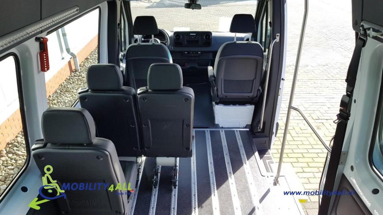 Mercedes-Benz SPRINTER Lange L3 9-persoons rolstoelbus Incl- BPM
