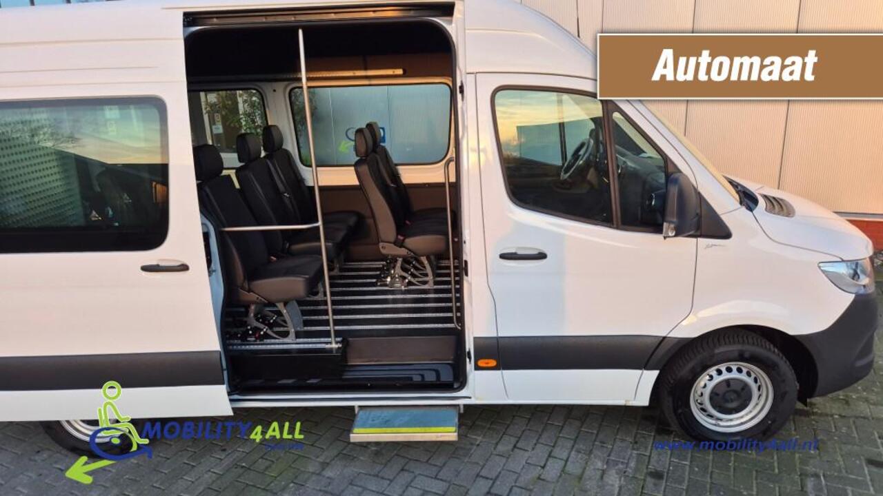 Mercedes-Benz SPRINTER Klapstoelen / Rolstoelbus met e-lift Incl- BPM
