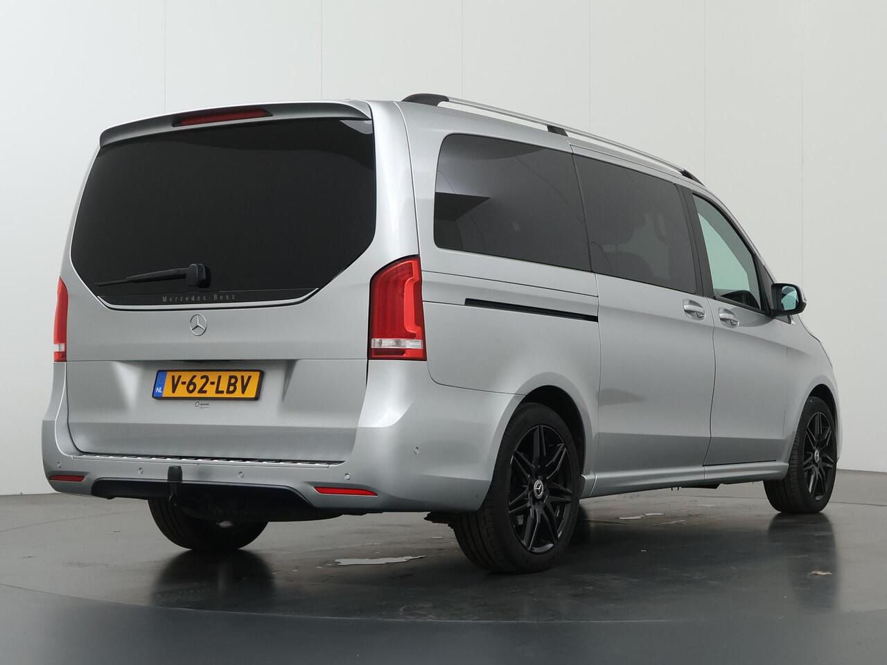 Mercedes-Benz V-KLASSE 300d 4-MATIC | L2 Lang | AMG | Dubbele Cabine | Carplay | Touch Screen Upgrade | Distronic Plus | Burmester | Stoelverwarming | Lederen Bekleding | 5-zits | 2500 KG Trekhaak | Parkeercamera | AMG