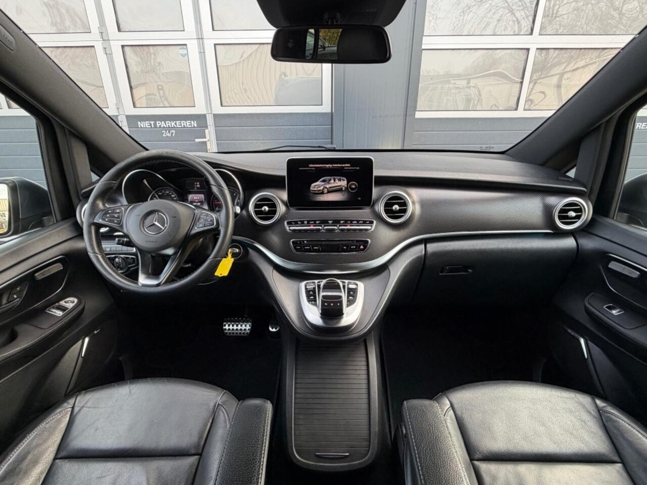Mercedes-Benz V-KLASSE 250d Lang AMG Dubbel Cabine / Leder / 360 Camera / Burmester / Elektrische schuifdeuren + klep
