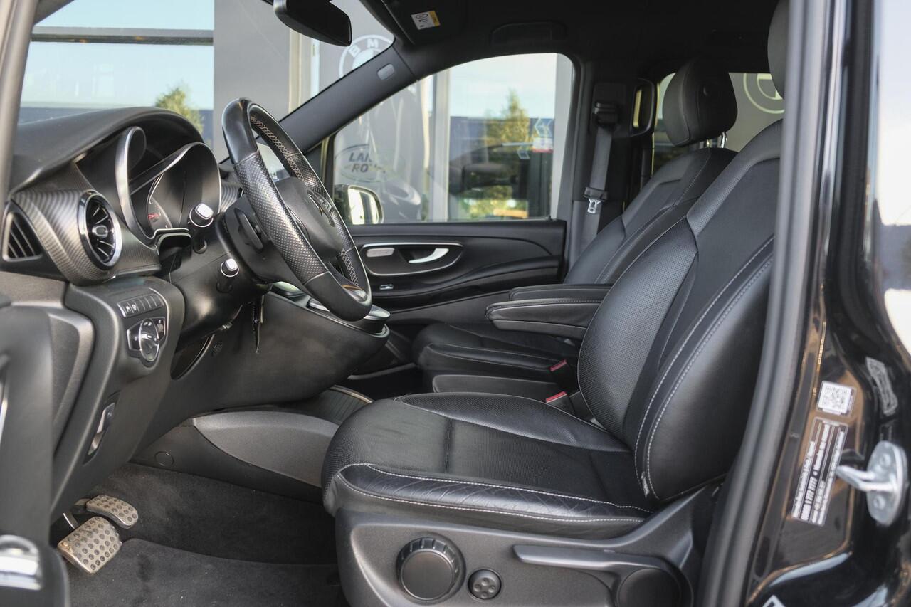Mercedes-Benz V-KLASSE V300d AMG 240pk Extra Lang XL Burmester Elektrische schuifdeuren Trekhaak Night pakket Black Edition