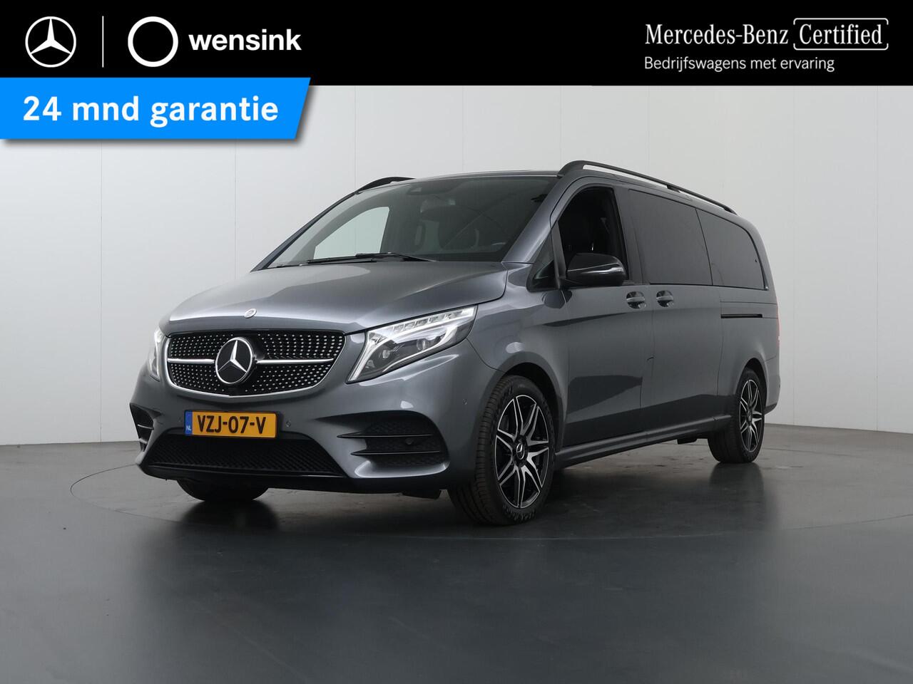 Mercedes-Benz V-KLASSE 300d | XL L3 | Dubbele Cabine | AMG | AIRMATIC LUCHTVERING | PARCTRONIC | DISTRONIC PLUS | STANDVERWARMING | PARKEERCAMERA | CERTIFIED