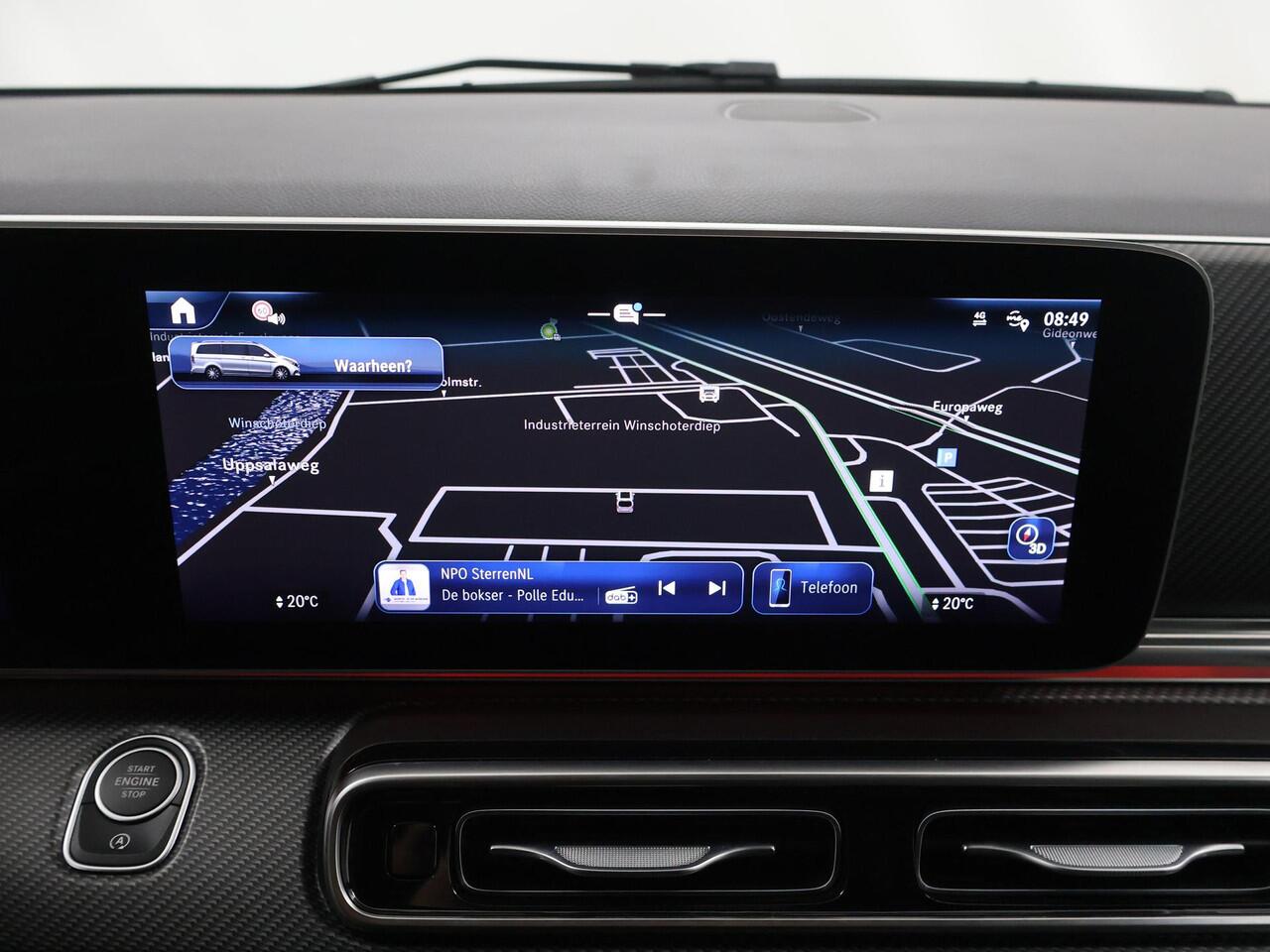 Mercedes-Benz V-KLASSE 300d | XL L3 | AMG | 4MATIC | Dubbele Cabine | 360 CAMERA | DISTRONIC PLUS | LEDER ZWART "LUGANO" | ALARM | STOELVERWARMING | NAVIGATIE | CARPLAY | ANDROID AUTO | CLIMATE CONTROL | DAB+ | CERTIFIED