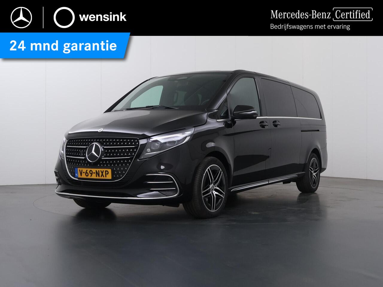 Mercedes-Benz V-KLASSE 300d | XL L3 | AMG | 4-MATIC | DUBBEL CABINE | DISTRONIC PLUS | CLIMATE CONTROL | 360 CAMERA | NAVIGATIE | STOELVERWARMING | ALARM | DODEHOEKDETECTIE | CARPLAY / ANDROID AUTO | CERTIFIED