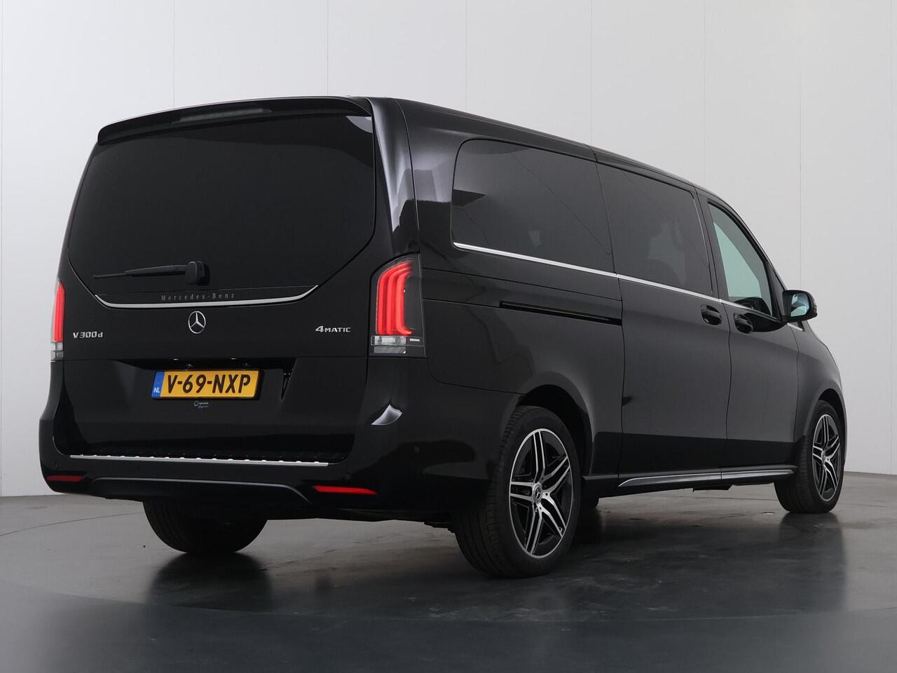Mercedes-Benz V-KLASSE 300d | XL L3 | AMG | 4-MATIC | DUBBEL CABINE | DISTRONIC PLUS | CLIMATE CONTROL | 360 CAMERA | NAVIGATIE | STOELVERWARMING | ALARM | DODEHOEKDETECTIE | CARPLAY / ANDROID AUTO | CERTIFIED