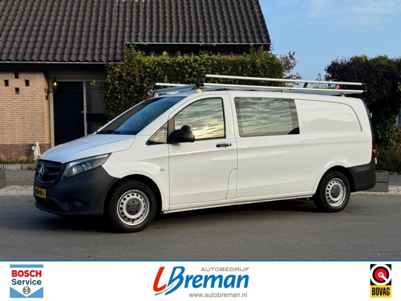 Mercedes-Benz VITO 114 CDI Dubbel Cabine Comfort L3 Automaat Clima trekhaak achterdeuren