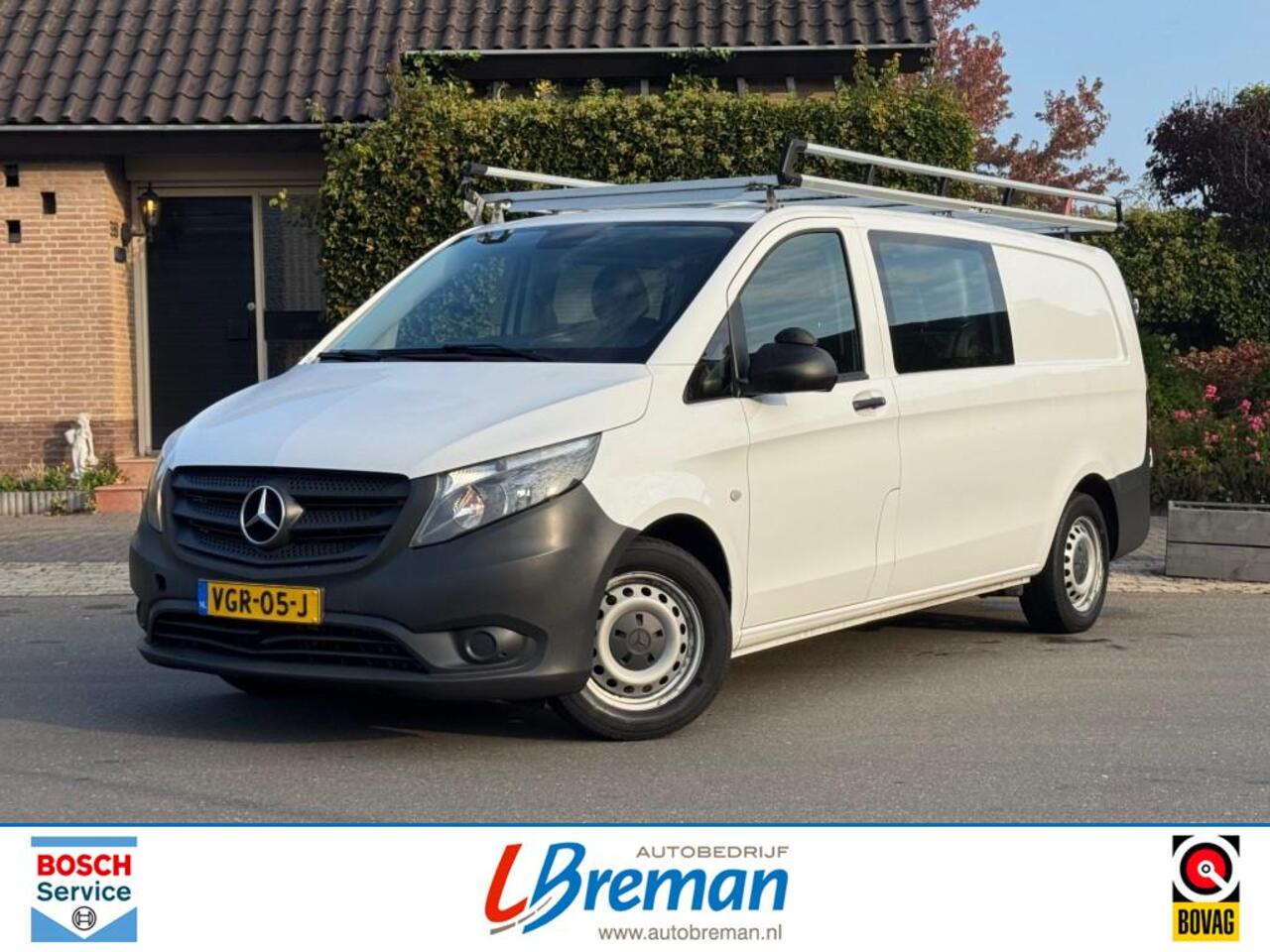Mercedes-Benz VITO 114 CDI Dubbel Cabine Comfort L3 Automaat Clima trekhaak achterdeuren