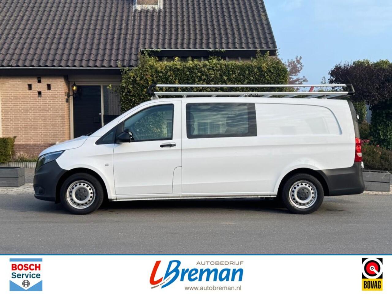 Mercedes-Benz VITO 114 CDI Dubbel Cabine Comfort L3 Automaat Clima trekhaak achterdeuren