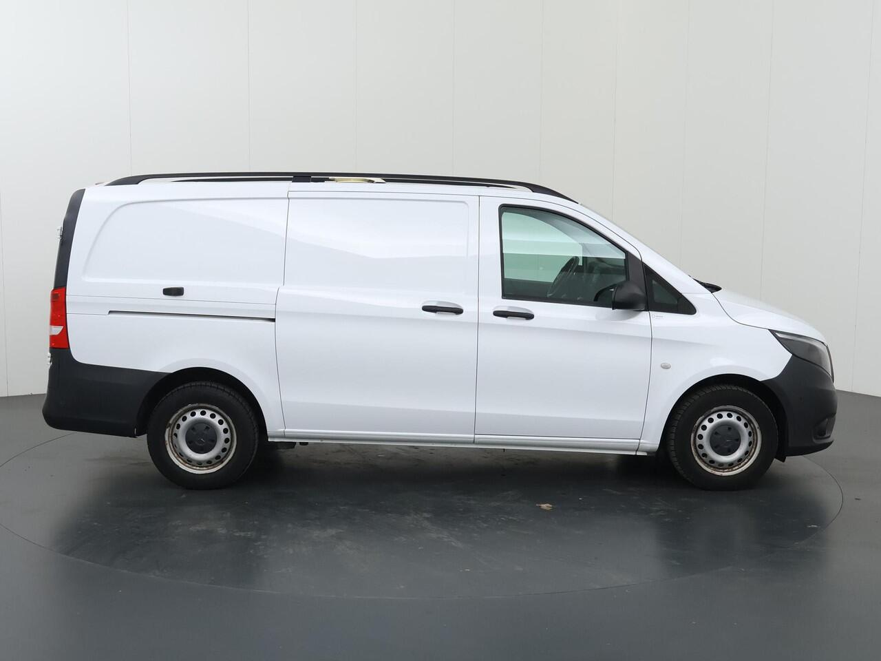 Mercedes-Benz VITO 116 CDI | L2 | AIRCO | CRUISE CONTROL | PARKEERSENSOREN | 3-ZITS | BETIMMERDE LAADRUIMTE | ELEKTRISCH VERSTELBARE BUITENSPIEGELS | STOELVERWARMING