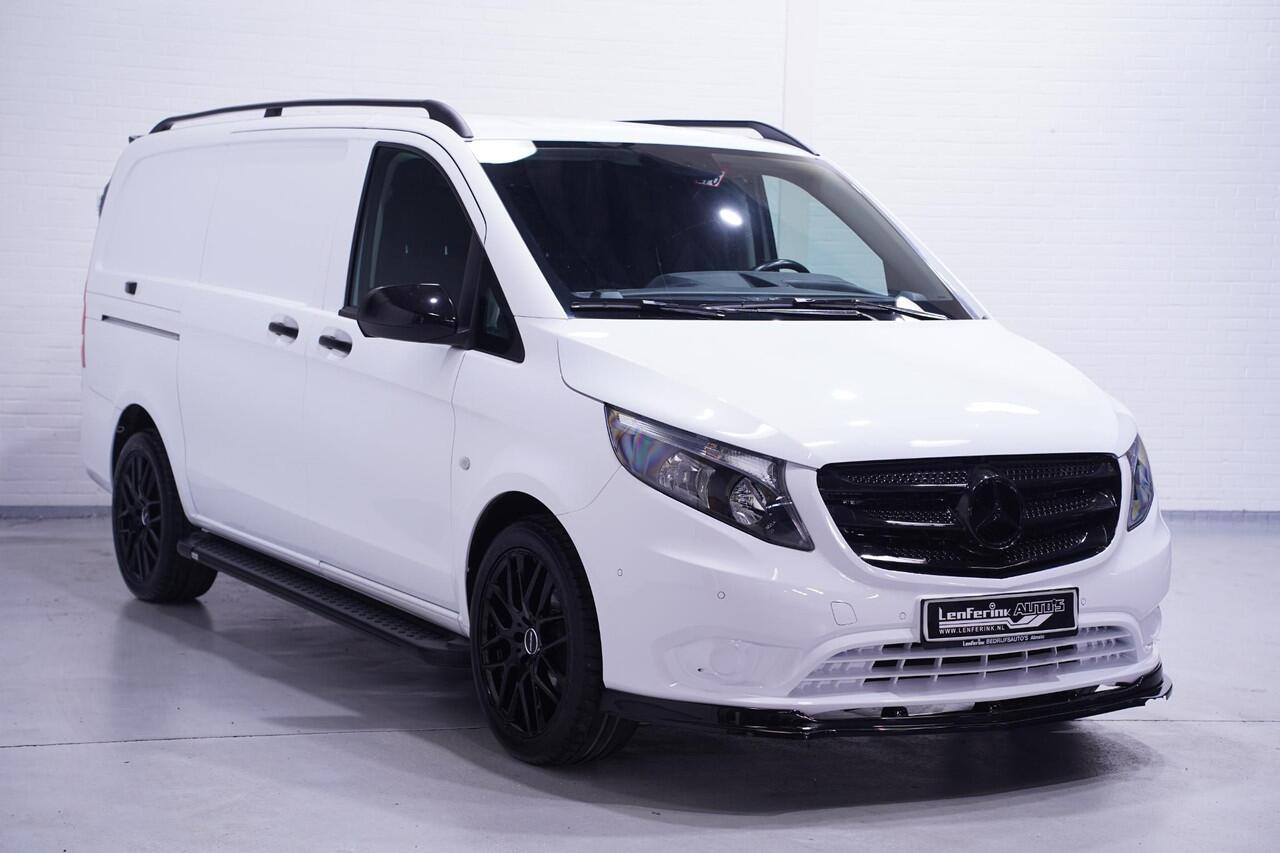 Mercedes-Benz VITO 116 CDI 163 pk Aut. L2 Black&White Edition 19" LMV Airco, Camera, Spoiler Pakket, Apple Carplay, PDC V+A, 3-Zits