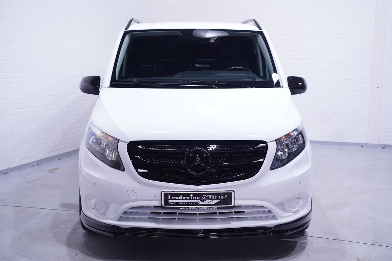 Mercedes-Benz VITO 116 CDI 163 pk Aut. L2 Black&White Edition 19" LMV Airco, Camera, Spoiler Pakket, Apple Carplay, PDC V+A, 3-Zits