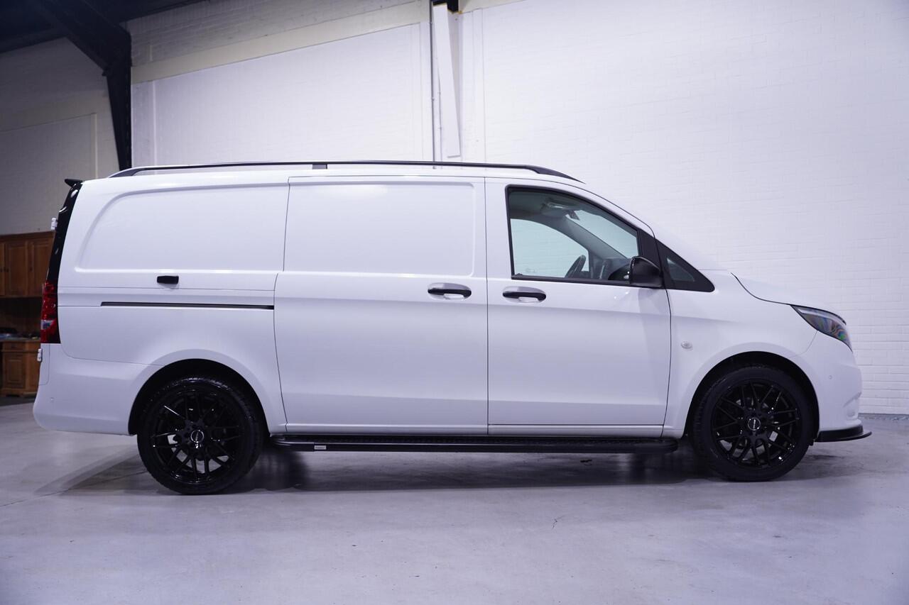 Mercedes-Benz VITO 116 CDI 163 pk Aut. L2 Black&White Edition 19" LMV Airco, Camera, Spoiler Pakket, Apple Carplay, PDC V+A, 3-Zits