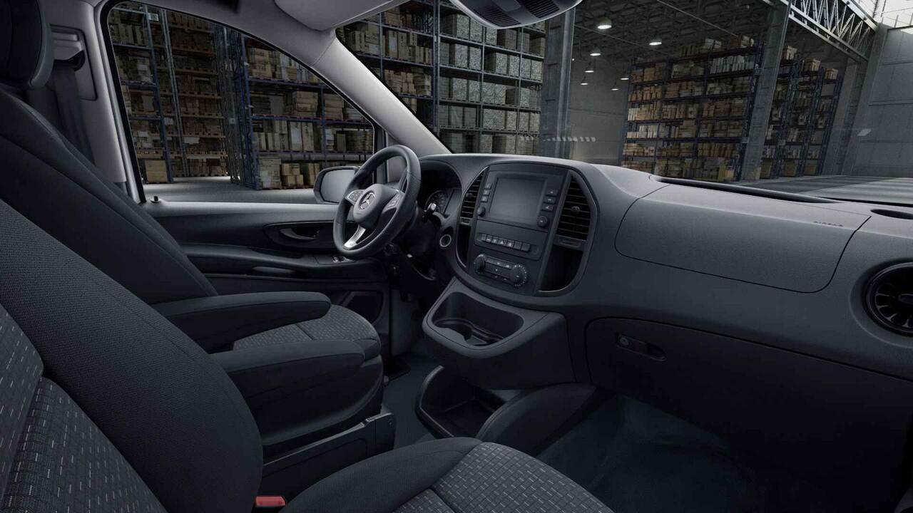 Mercedes-Benz VITO 114 CDI | L2 | AUTOMAAT | 136 PK | AIRCO | CRUISE CONTROL | 2-ZITS | DODEHOEKDETECTIE | CAMERA | CARPLAY | ANDROID AUTO | BETIMMERDE LAADRUIMTE