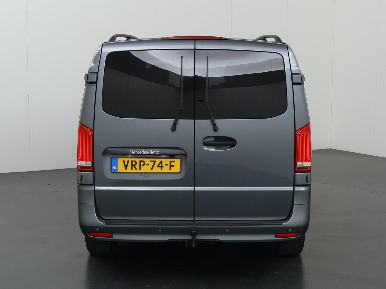 Mercedes-Benz VITO 124 CDI | Aut. | Dubbele Cabine | 237 PK | Schuifdeur L+R | 5-zits | Distronic Plus | Stoelverwarming | LM Velgen | Climate Control | Navigatie | Certified