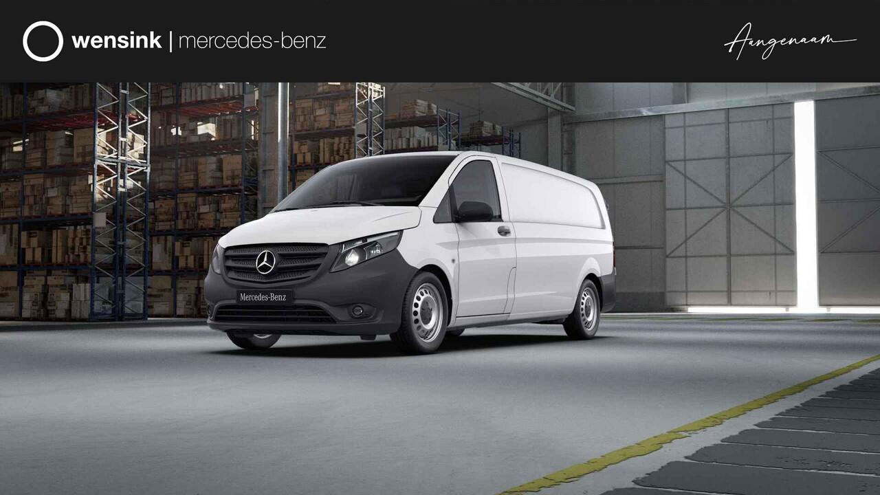 Mercedes-Benz VITO 116 CDI XL L3 | Airco | Parkeersensoren | Navigatie | Carplay | Cruisecontrol | Comfortstoel bestuurder en Bijrijdersbank | Raibevestigingssysteem Zijwand Laadruimte | Certified |