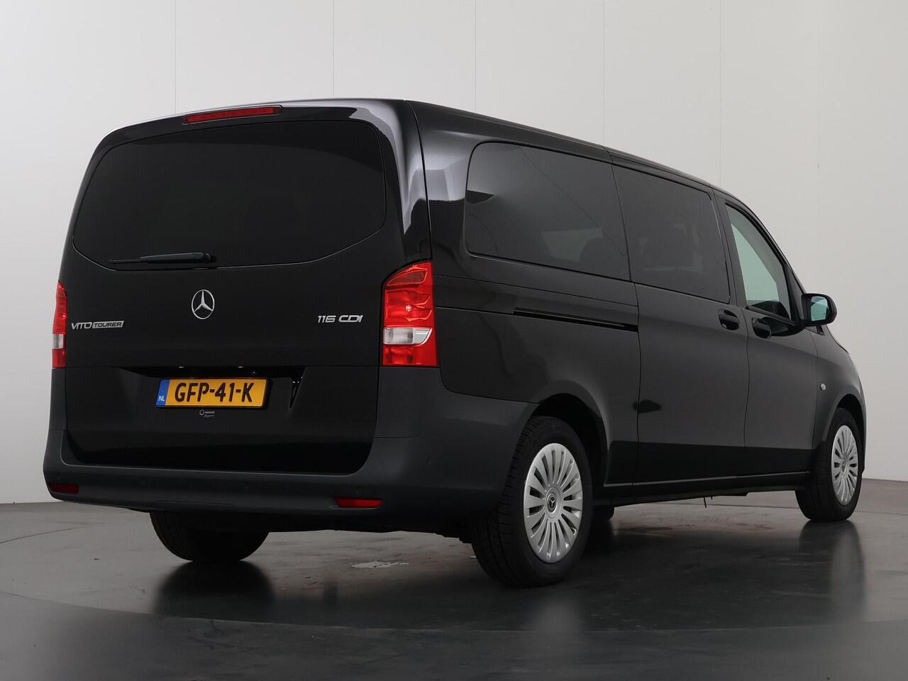 Mercedes-Benz VITO Tourer 116 CDI Pro XL L3 ¤69.850,- INCL BTW & BPM | 9-Pers | Navigatie | Distronic | Cruise Controle | Spiegelpakket | Certified |