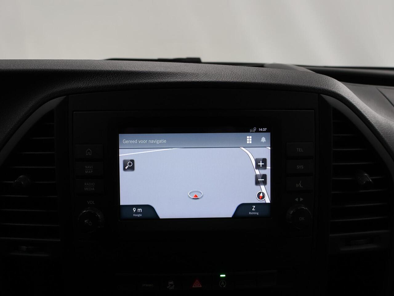 Mercedes-Benz VITO 124 CDI | Aut. | L3 XL | Dubbele Cabine | 237 PK | Navigatie | Bluetooth | Stoelverwarming | Cruise Control | Climate Control | 5-zits | Lederen Bekleding | 2500 KG. AHG | Certified