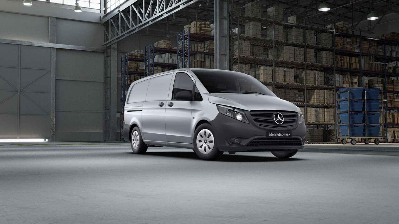 Mercedes-Benz VITO 114 CDI | L2 | AUTOMAAT | 136 PK | ADAPTIEVE CRUISE | AIRCO | CAMERA | PARKEERSENSOREN | CARPLAY | ANDROID AUTO | 3-ZITS | METALLIC | MISTLAMPEN
