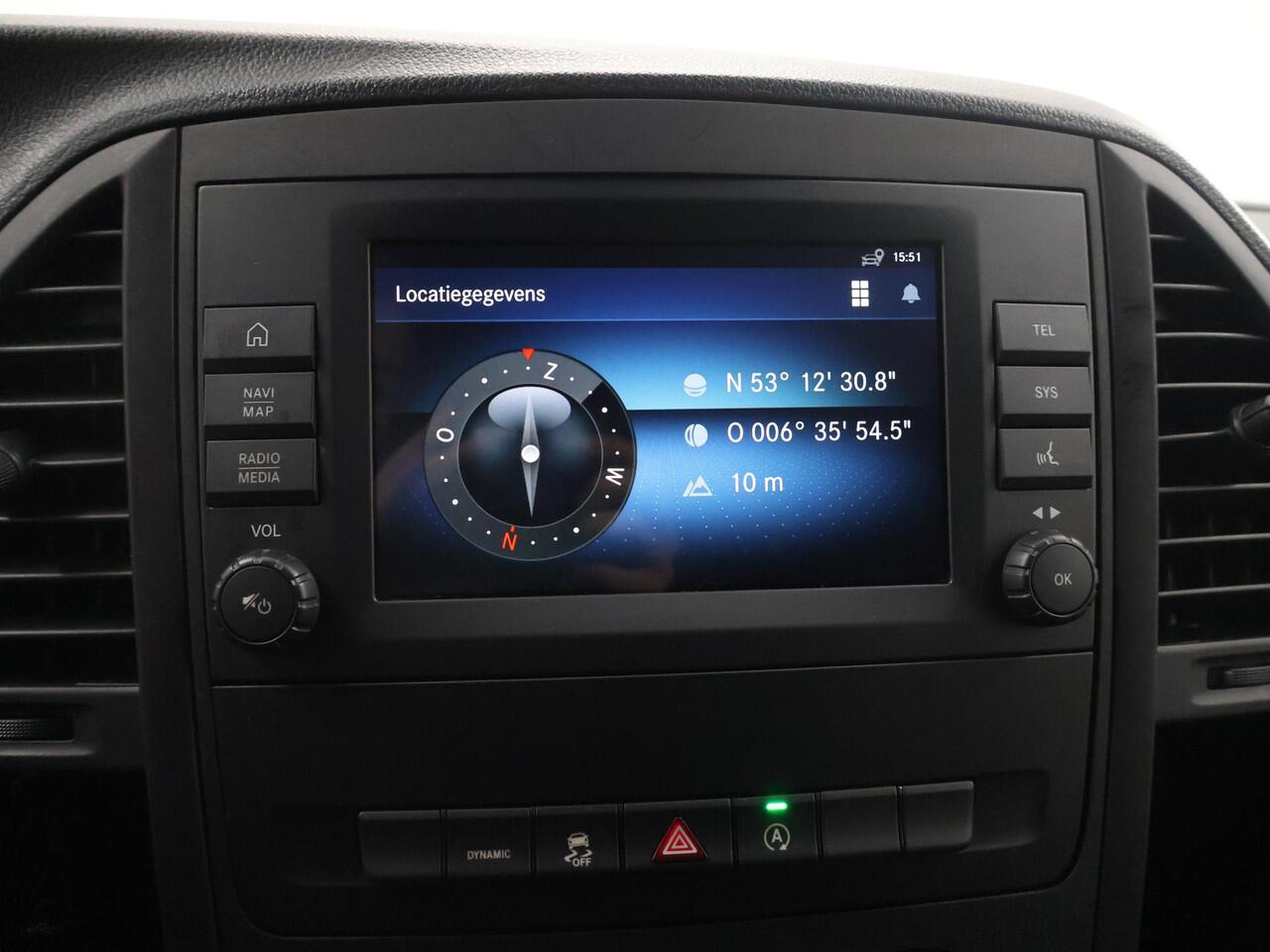 Mercedes-Benz VITO 114 CDI | AUT. | XL L3 | TREKHAAK | ACHTERDEUREN | 3-ZITS | PARKEERCAMERA | SPIEGELPAKKET | CRUISE CONTROL | CERTIFIED