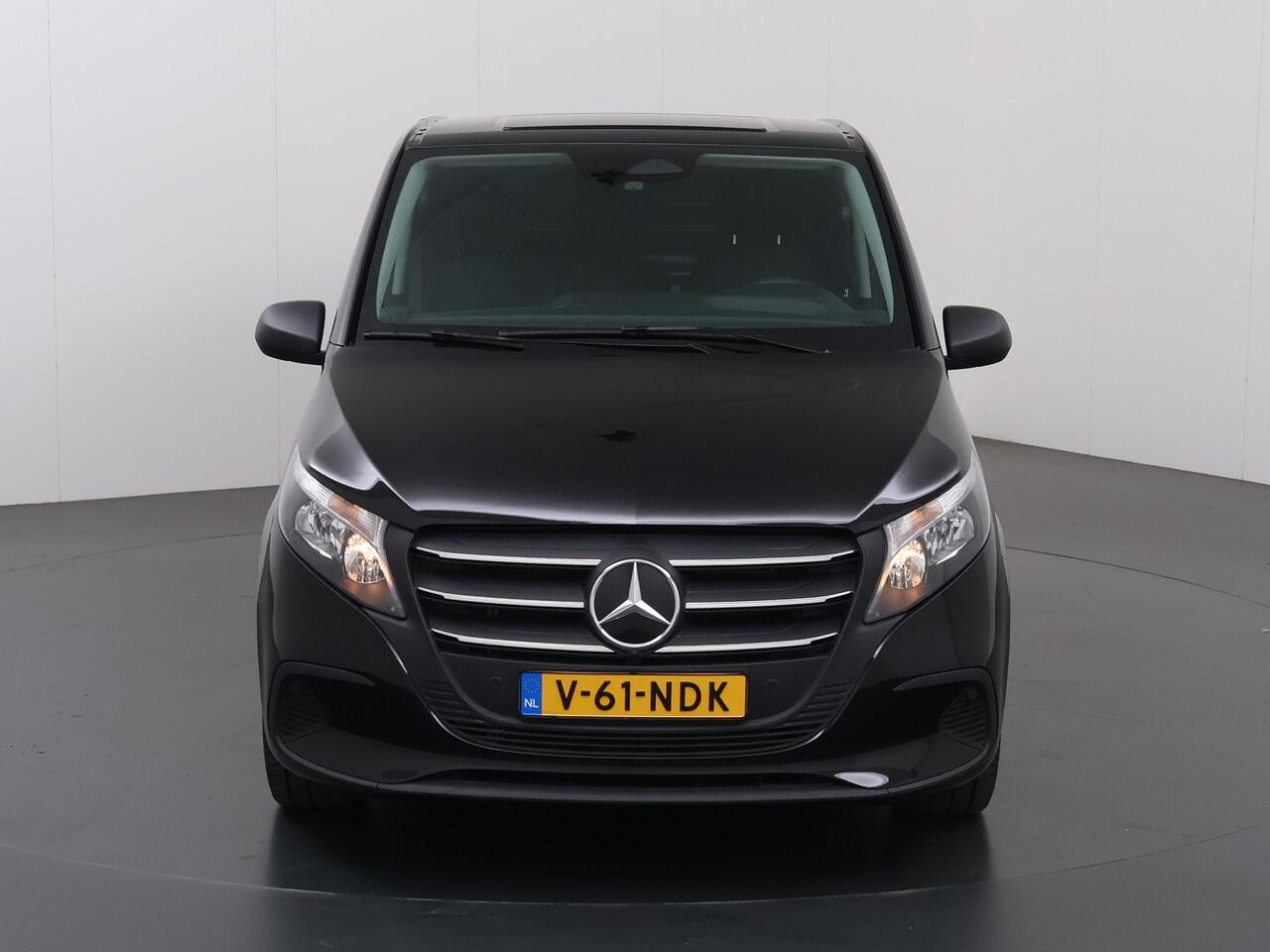 Mercedes-Benz VITO 114 CDI | Aut. | Lang L2 | Pro | Parkeercamera | Airco | Stoelverwarming | 3-zits | 2500 KG. Trekhaak | Cruise Control | Achterdeuren | Comfort Bestuurdersstoel | Certified