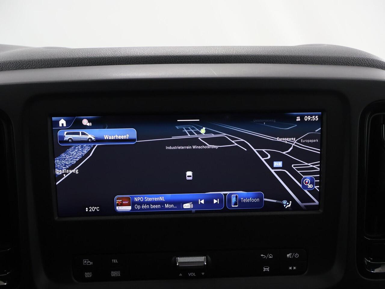 Mercedes-Benz VITO 116 CDI | AUT. | L2 | PRO | NAVIGATIE | PARKEERCAMERA | CRUISE CONTROL | 3-ZITS | ACHTERDEUREN | STOELVERWARMING | DODEHOEK DETECTIE | SPIEGELPAKKET | ALARM