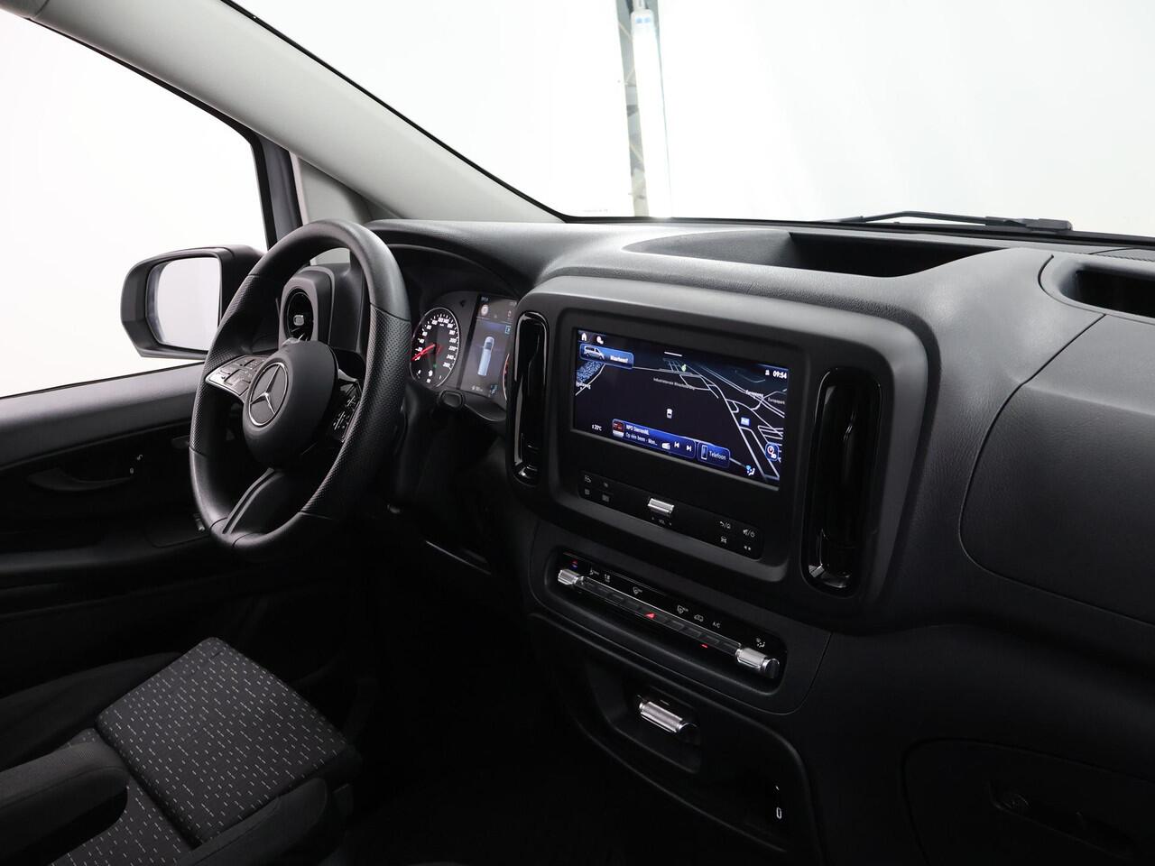 Mercedes-Benz VITO 116 CDI | AUT. | L2 | PRO | NAVIGATIE | PARKEERCAMERA | CRUISE CONTROL | 3-ZITS | ACHTERDEUREN | STOELVERWARMING | DODEHOEK DETECTIE | SPIEGELPAKKET | ALARM