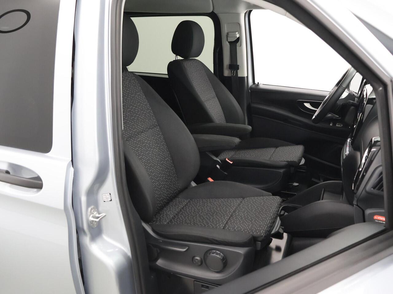 Mercedes-Benz VITO 119 XL L3 PRO | EDITION | DUBBELE CABINE | MULTI-BEAM LED | ACHTERUITRIJCAMERA | 2500 KG AHW TREKHAAK | ACHTERDEUREN | 2X ZIJSCHUIFDEUR | CRUISE CONTROL | STOEL - STOEL | METALLIC