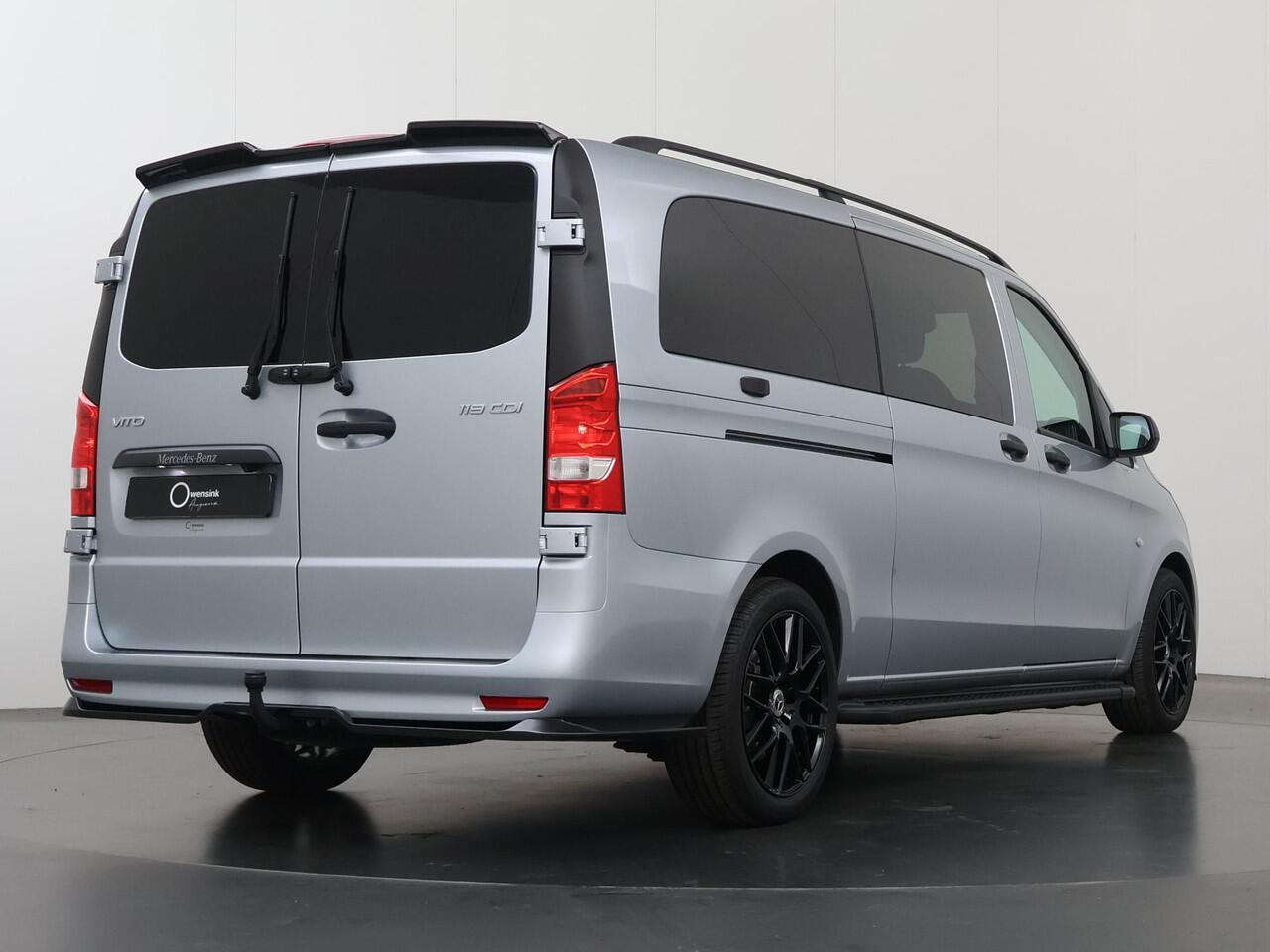 Mercedes-Benz VITO 119 XL L3 PRO | EDITION | DUBBELE CABINE | MULTI-BEAM LED | ACHTERUITRIJCAMERA | 2500 KG AHW TREKHAAK | ACHTERDEUREN | 2X ZIJSCHUIFDEUR | CRUISE CONTROL | STOEL - STOEL | METALLIC