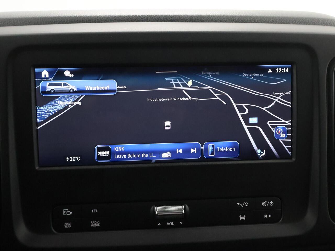 Mercedes-Benz VITO 116 CDI | Lang L2 | AUT. | PRO | Navigatie | Camera | Cruise-Controle | Stoelverwarming | Spiegelpakket | Dodehoekassistent | Achterdeuren | Certified