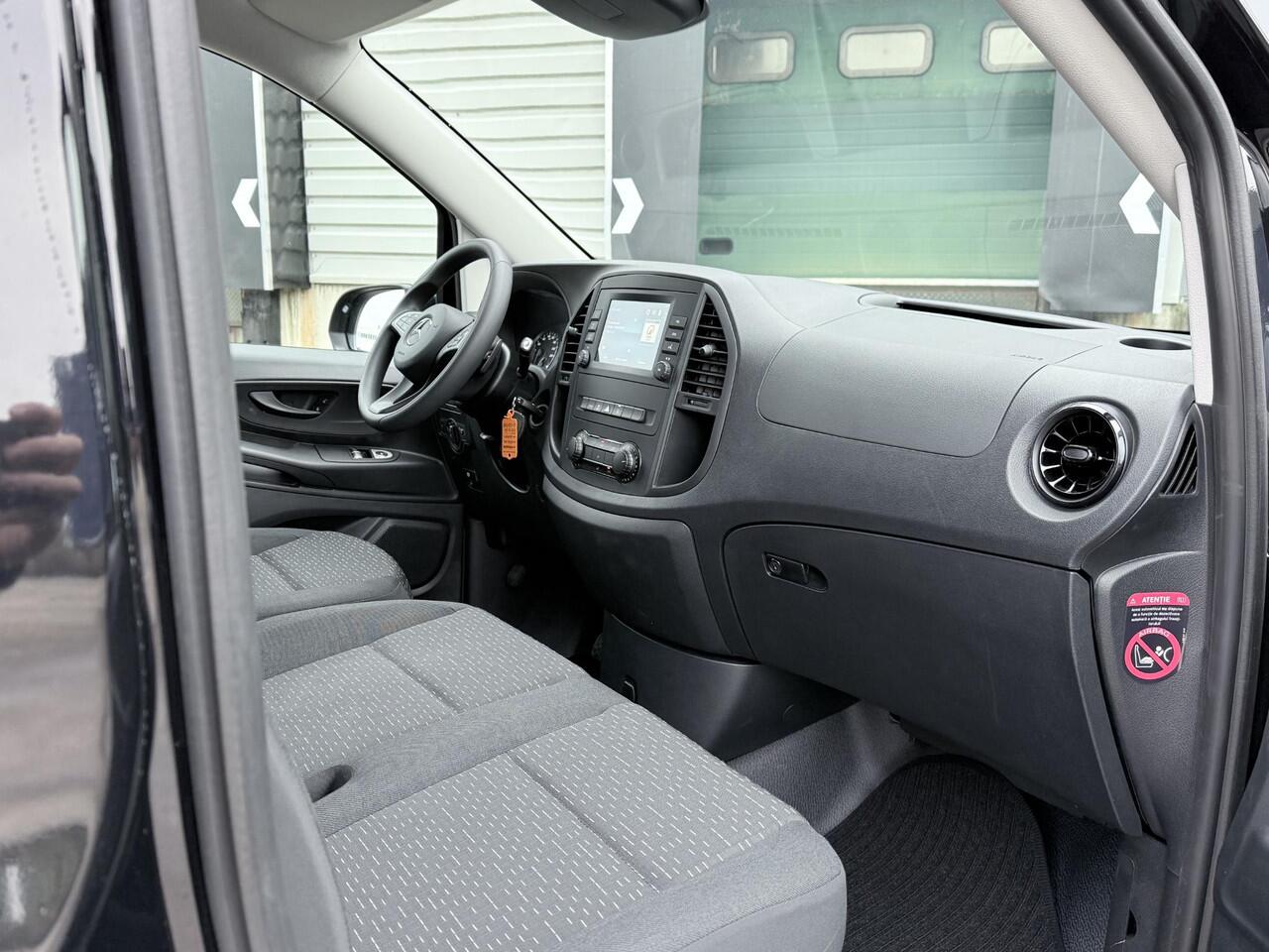 Mercedes-Benz VITO 114 CDI KA AUT. L3 |achterdeuren|Apple CarPlay AndroidAuto|houten laadvloer|2-zitsbank