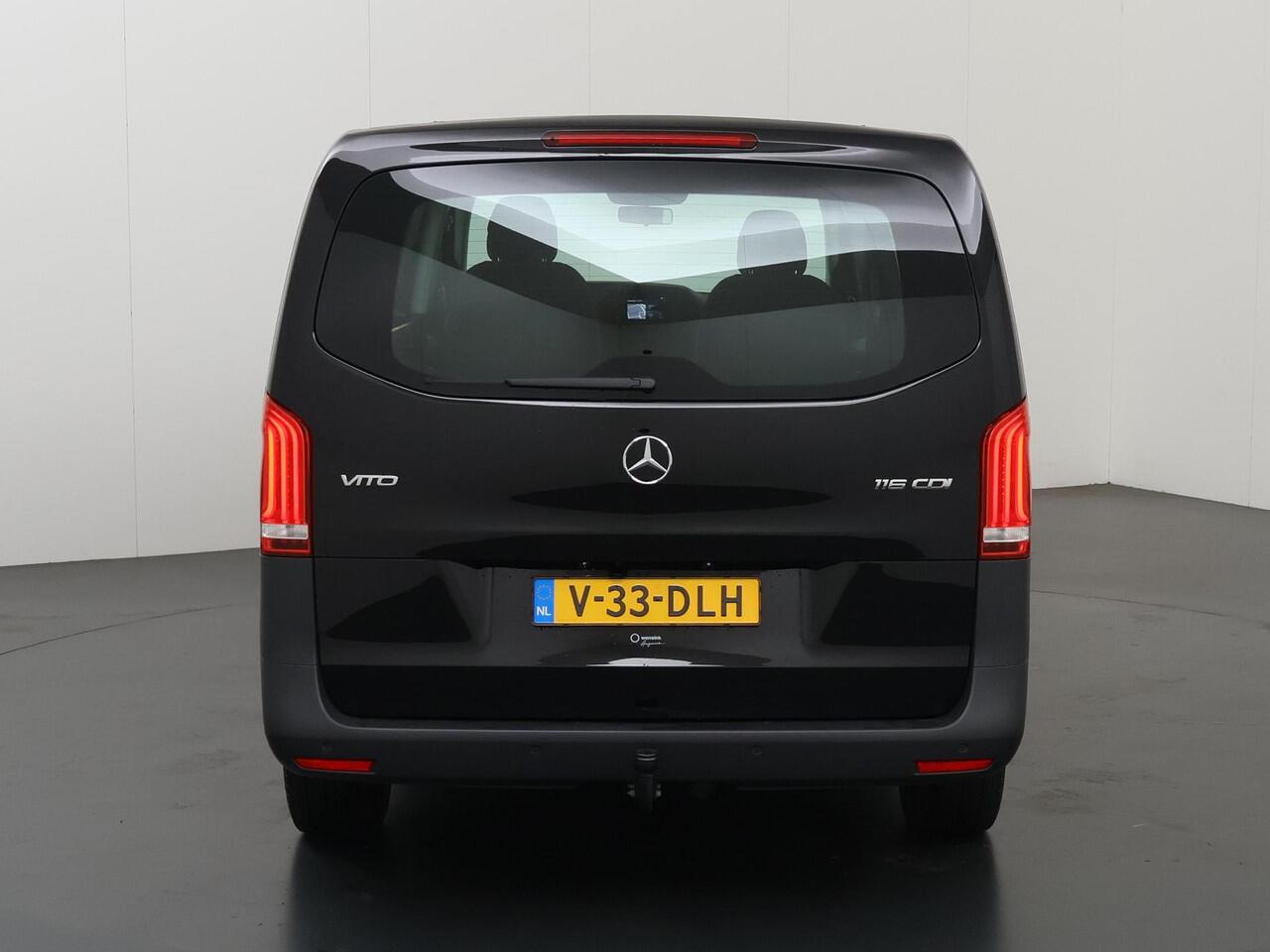 Mercedes-Benz VITO 116 CDI Extra Lang | Dubbel Cabine ¤59.995,- | Sidebars | LED | Trekhaak | Lat om Lat Bettimmering |