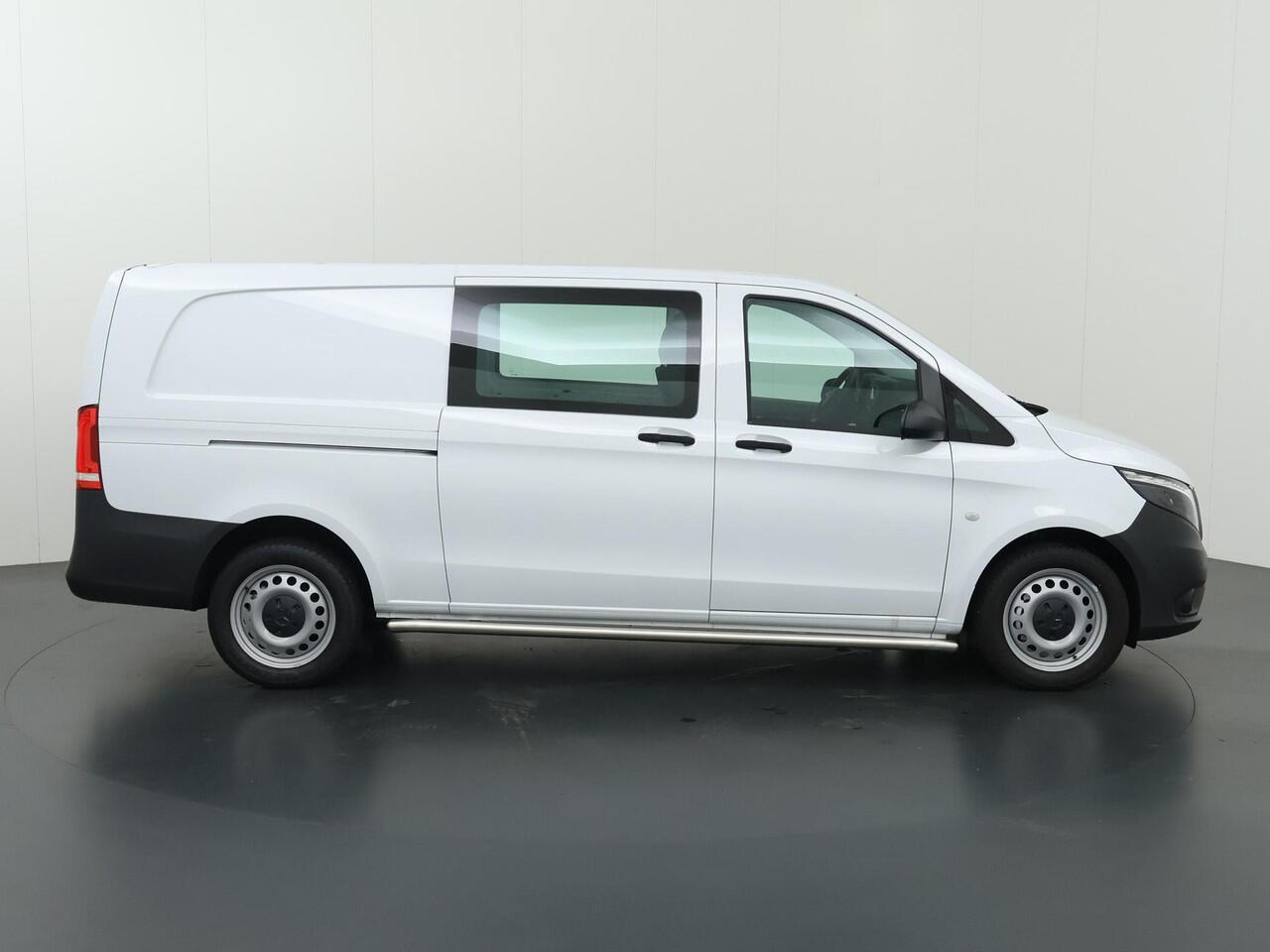 Mercedes-Benz VITO 116 CDI Extra Lang | Dubbel Cabine ¤57.995,- | Sidebars | LED | Trekhaak |
