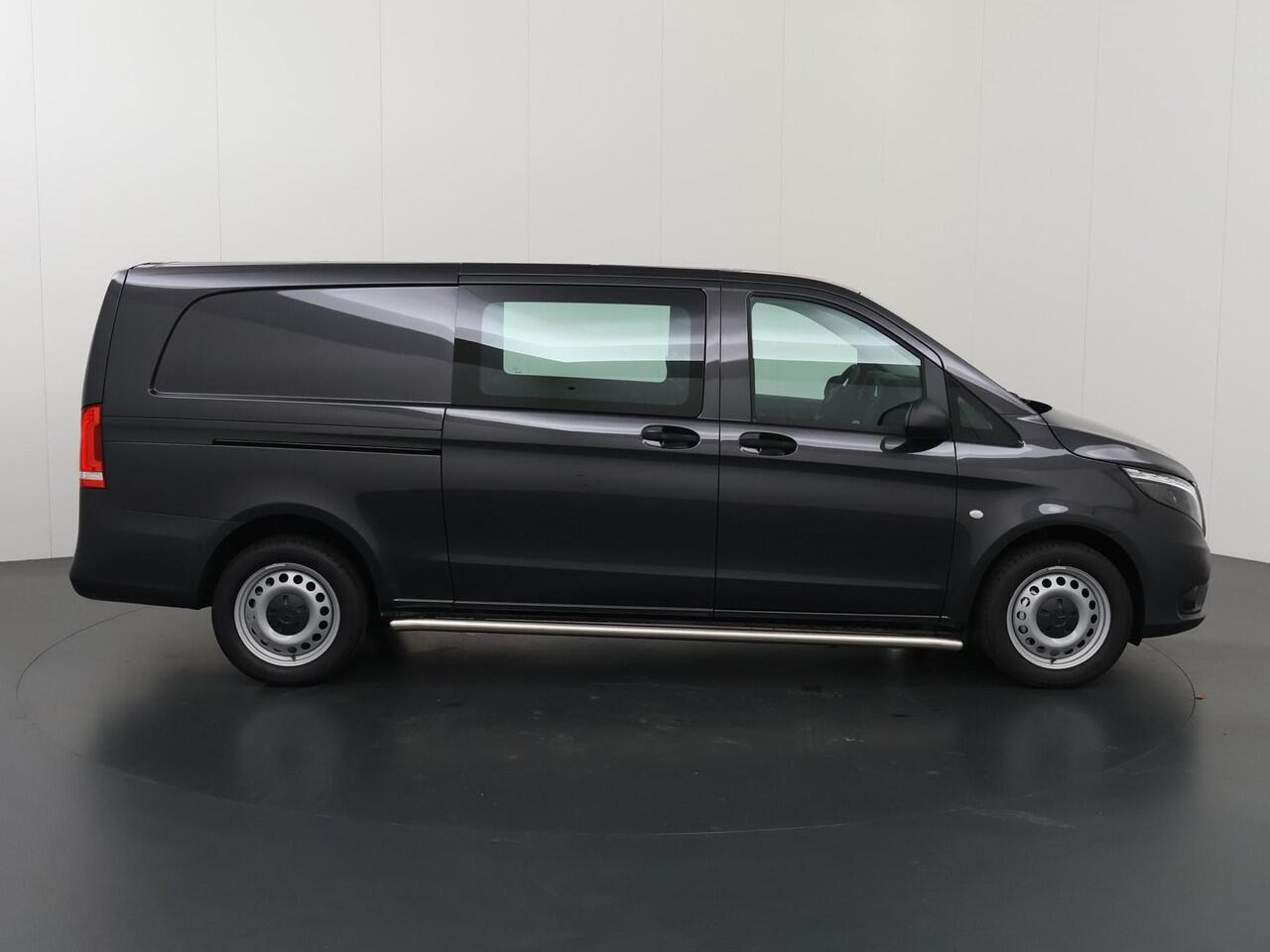 Mercedes-Benz VITO 116 CDI Extra Lang | Dubbel Cabine ¤57.995,- | Sidebars | LED | Trekhaak |