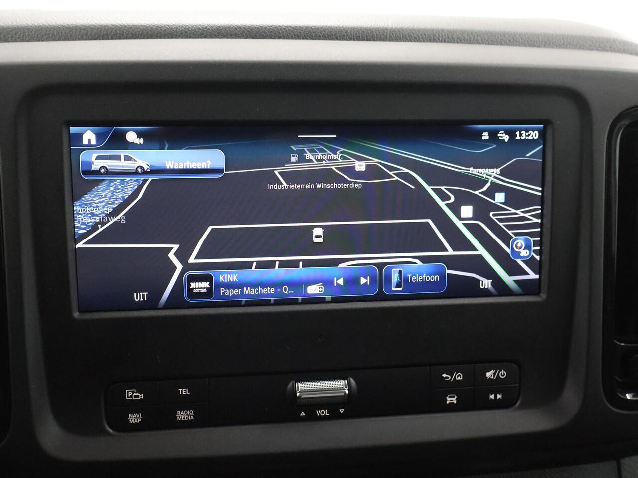 Mercedes-Benz VITO 116 CDI Aut. | Lang L2 | Select | MODEL 2025 | Cruise Control | Parkeercamera | Navigatie | Dodehoekassistent | Lane-Assist | 3-zits | Achterdeuren | Alpine Grijs