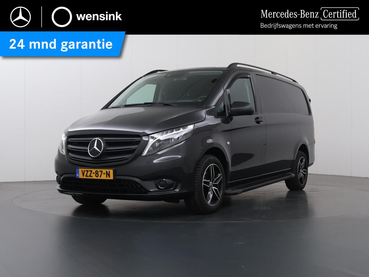 Mercedes-Benz VITO 116 CDI | Aut. | L2 Lang | Parkeercamera | Climate Control | 2-zits met Stoelverwarming | Trekhaak | Sidebars | LM Velgen | LED Koplampen | Stoelverwarming | Cruise Control | Certified