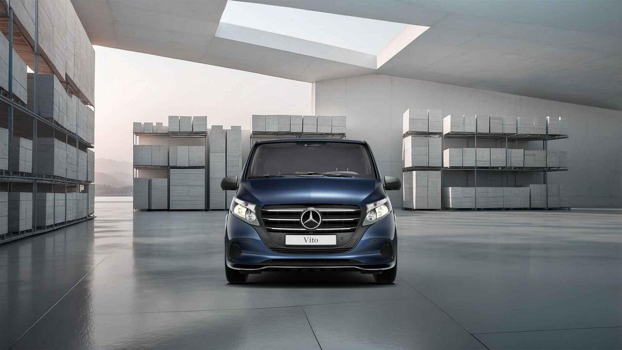 Mercedes-Benz VITO 116 CDI L3 Select | Lederen Stuurwiel | Trekhaak 2500kg | Verwarmde Bestuurders Comfortstoel | Bijrijdersbank | Betimmering Laadruimte | Parkeerpakket | Airco | Dodehoekwaarschuwing | Certified |