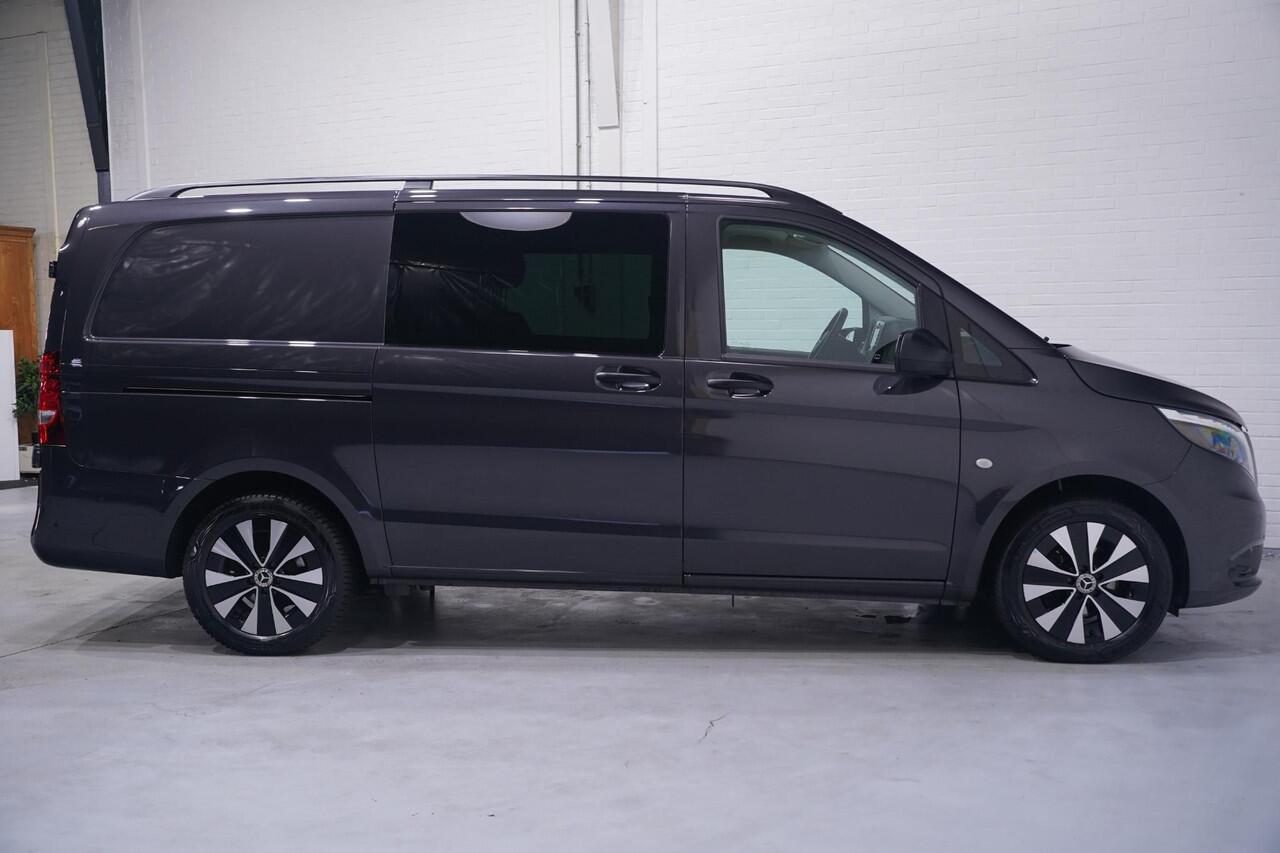 Mercedes-Benz VITO 116 CDI 163 pk Dubbel Cabine Lang 2x Schuifdeur LED Koplampen, Camera achter, Audio 30, PDC V+A, 5-Zits