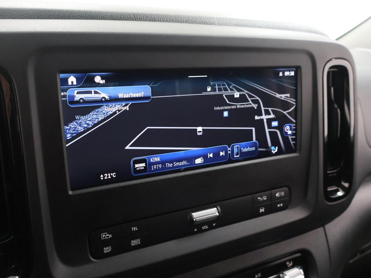 Mercedes-Benz VITO 116 CDI | L2 | PRO | AUT. | 160 PK | ACHTERUITRIJCAMERA | 2500 KG TREKHAAK | CRUISE CONTROL | AIRCO | DODEHOEKDETECTIE | NAVIGATIE | 3-ZITS | COMFORT CHAUFFEURSSTOEL | CERTIFIED