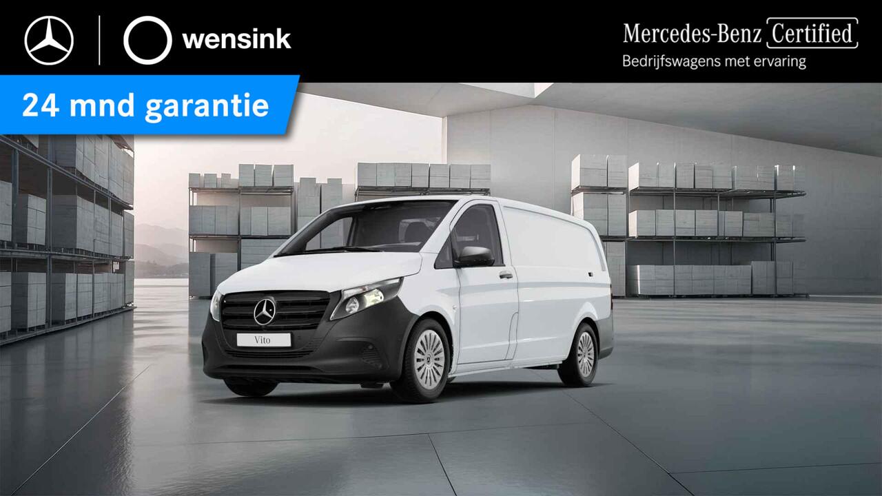 Mercedes-Benz VITO 116 CDI | L2 | PRO | 160 PK | HANDGESCHAKELD | NAVIGATIE | CRUISE CONTROL | COMFORT CHAUFFEURSSTOEL | 3-ZITS | AIRCO | CERTIFIED