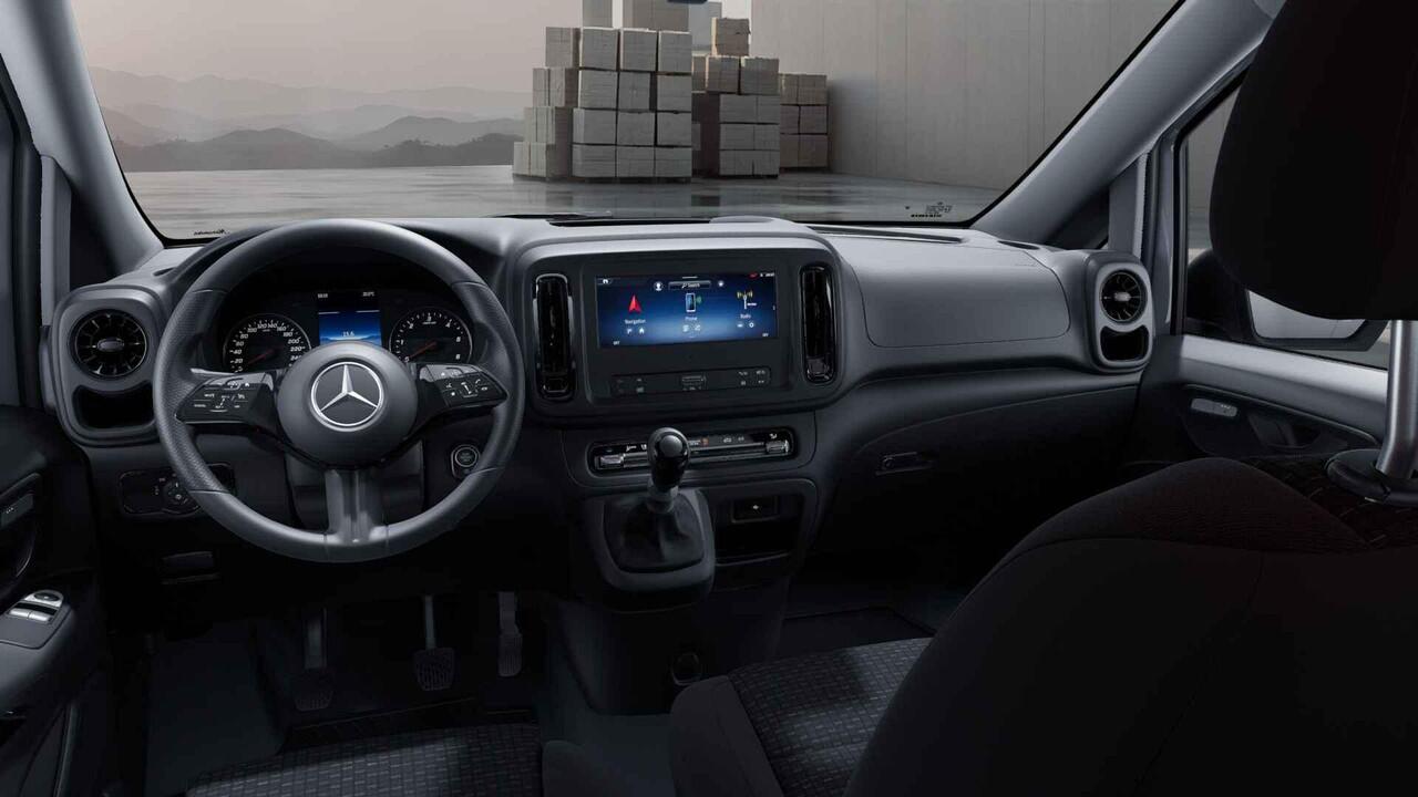 Mercedes-Benz VITO 116 CDI | L2 | PRO | 160 PK | HANDGESCHAKELD | NAVIGATIE | CRUISE CONTROL | COMFORT CHAUFFEURSSTOEL | 3-ZITS | AIRCO | CERTIFIED